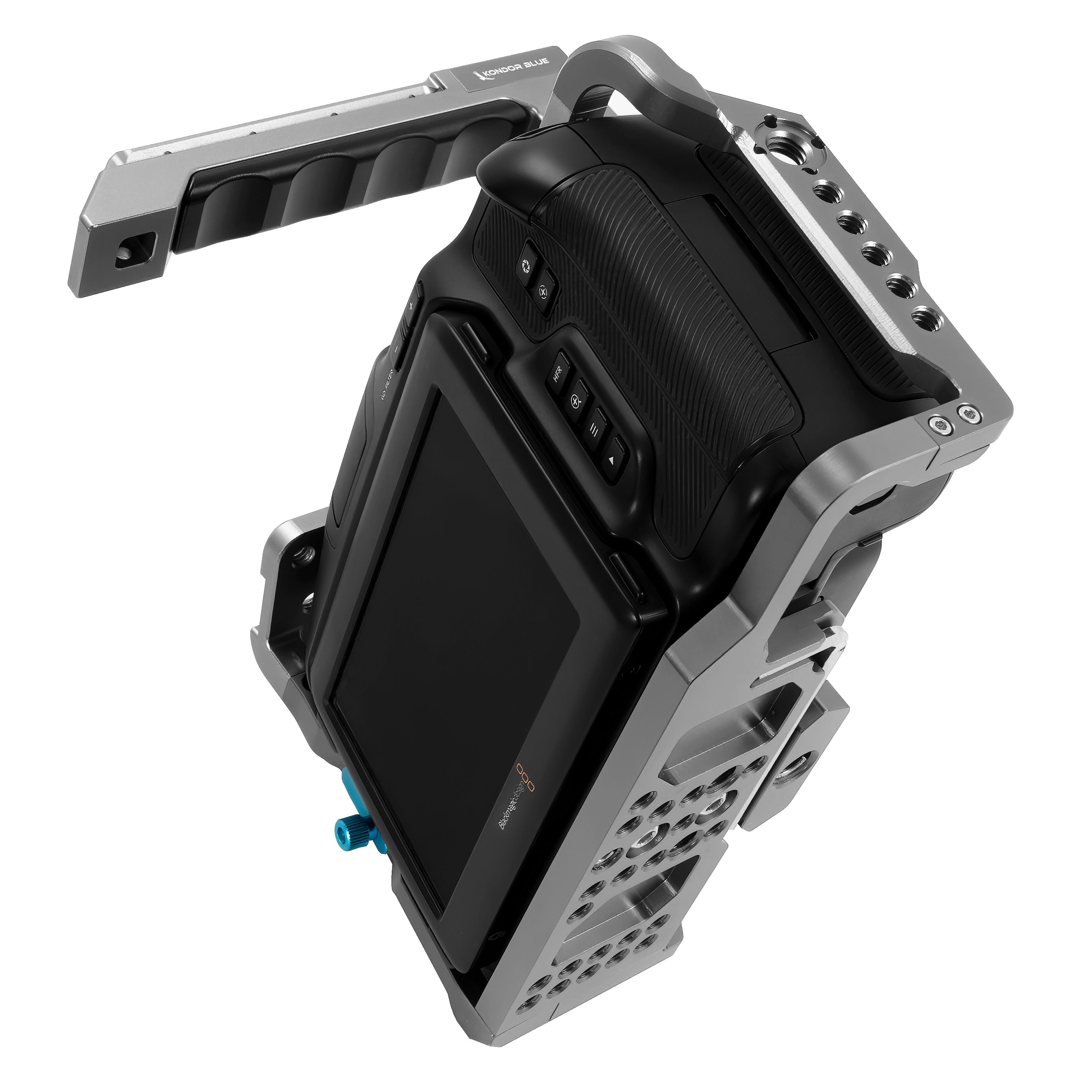 kondor-blue-cage-f-r-blackmagic-pocket-6k-pro-6k-g2-mit-top-handle image 5
