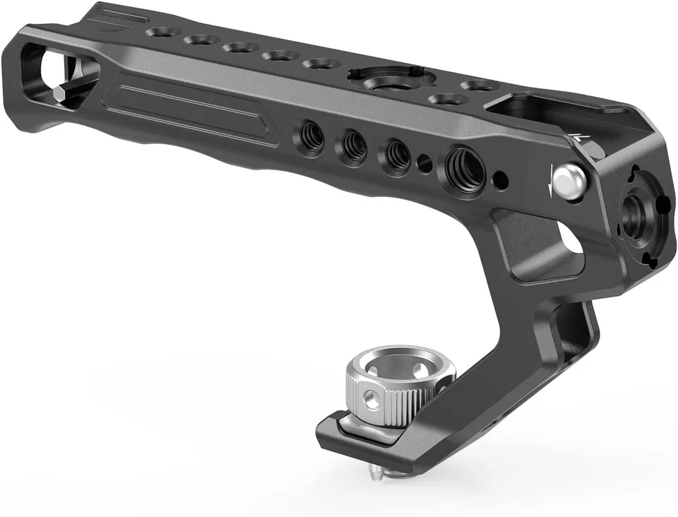 smallrig-2165c-top-handle-griff-mit-cold-shoe-arri-loch image 1