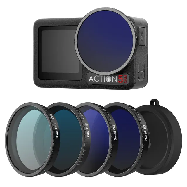 smallrig-nd-filter-set-cpl-nd8-nd16-nd32-f-r-dji-osmo-action-5-pro-action-4 image 1