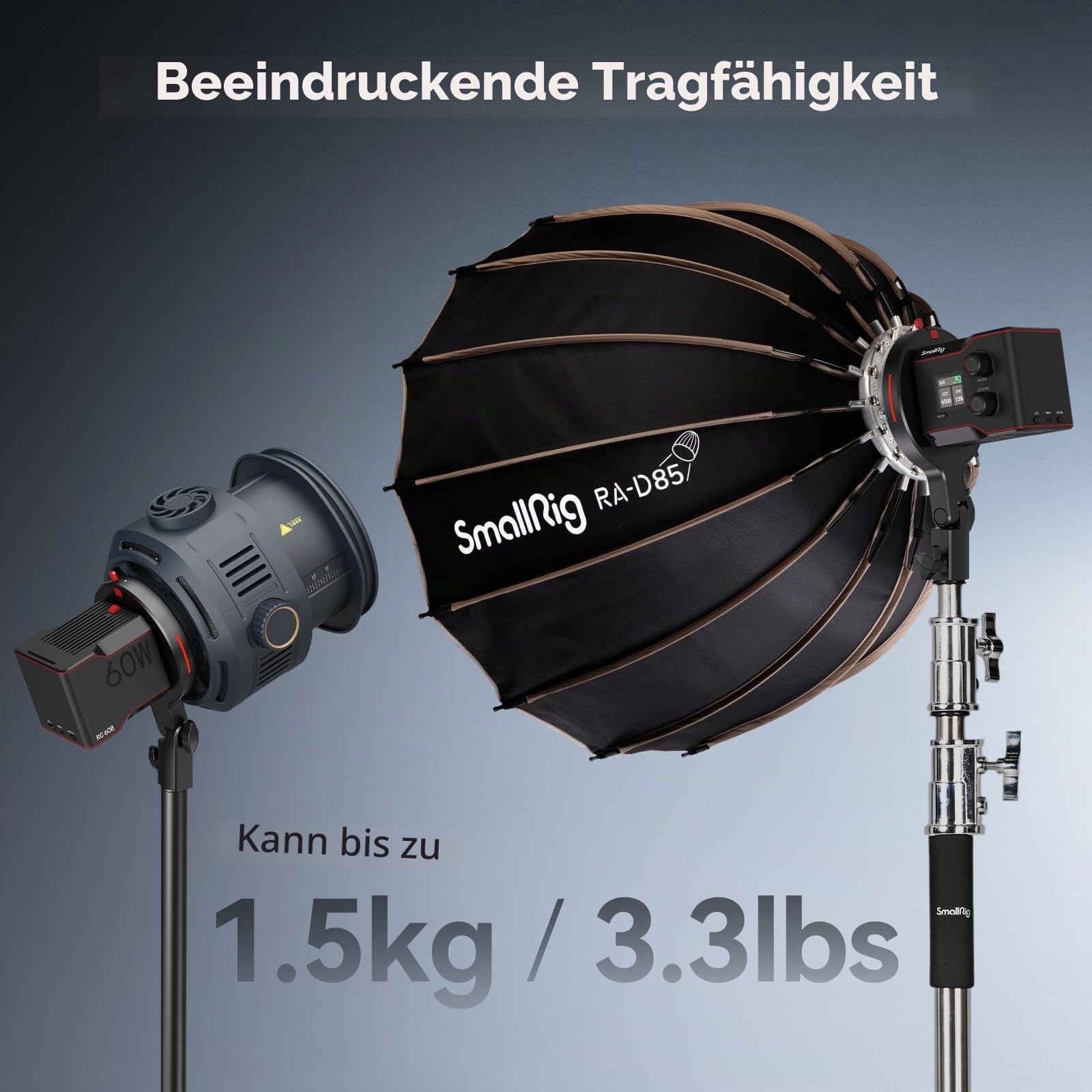 smallrig-bowens-mount-softbox-speed-ring-adapter-4476-f-r-rc-60b-max-1-5-kg image 6