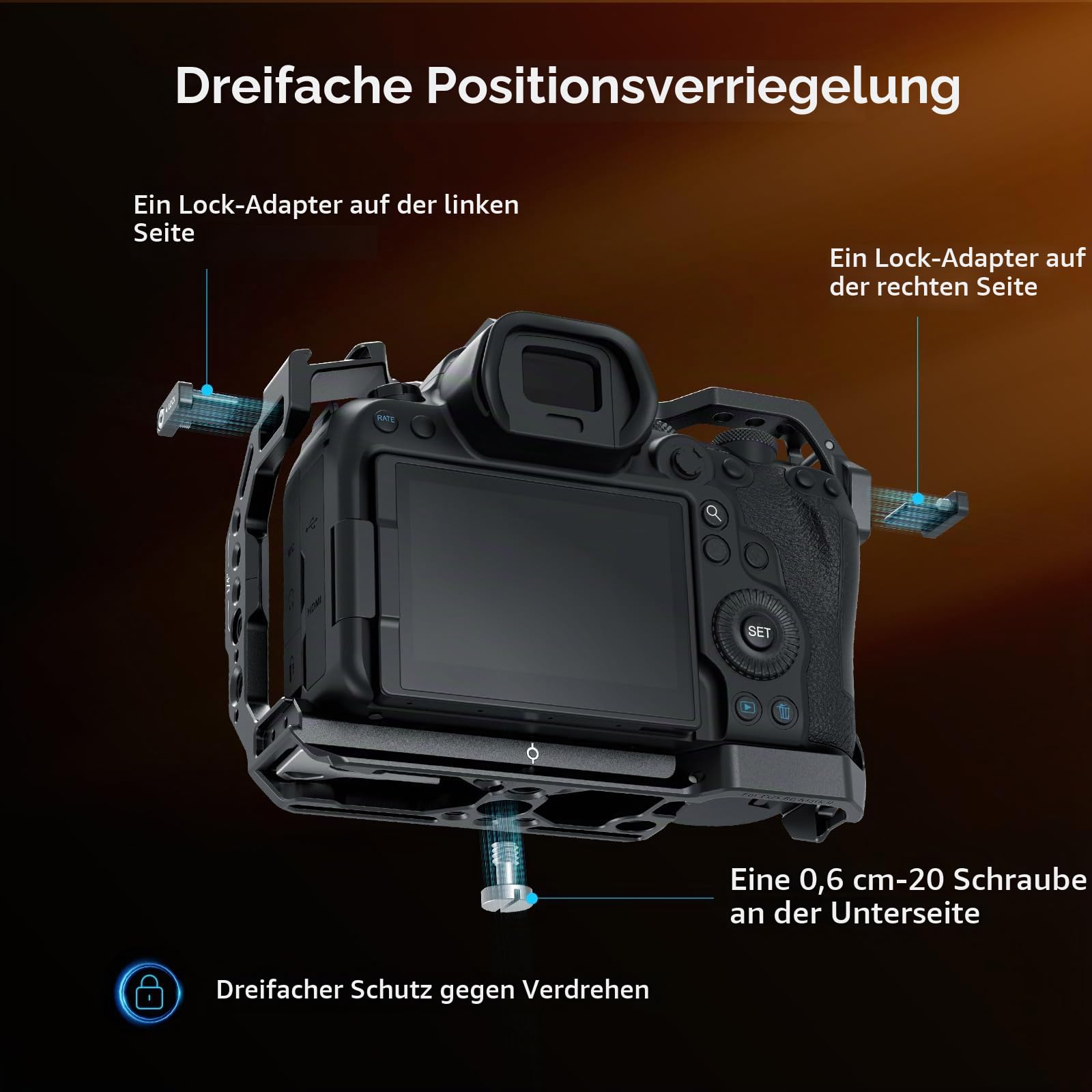 smallrig-5197-r6-ii-kamerak-fig-kit-f-r-canon-eos-r6-mark-ii-mit-top-griff image 7