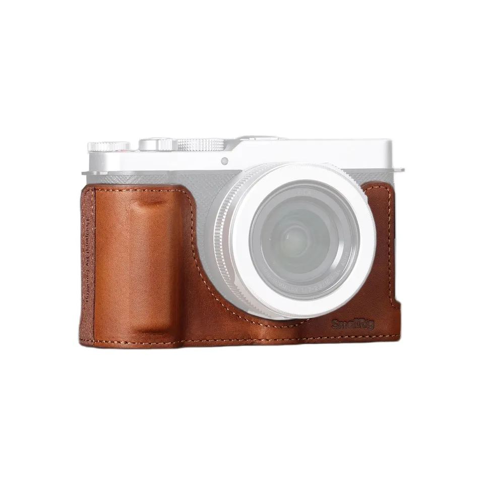 smallrig-halbtasche-aus-echtleder-f-r-panasonic-lumix-l10-mit-frontgriff-braun-5 image 1