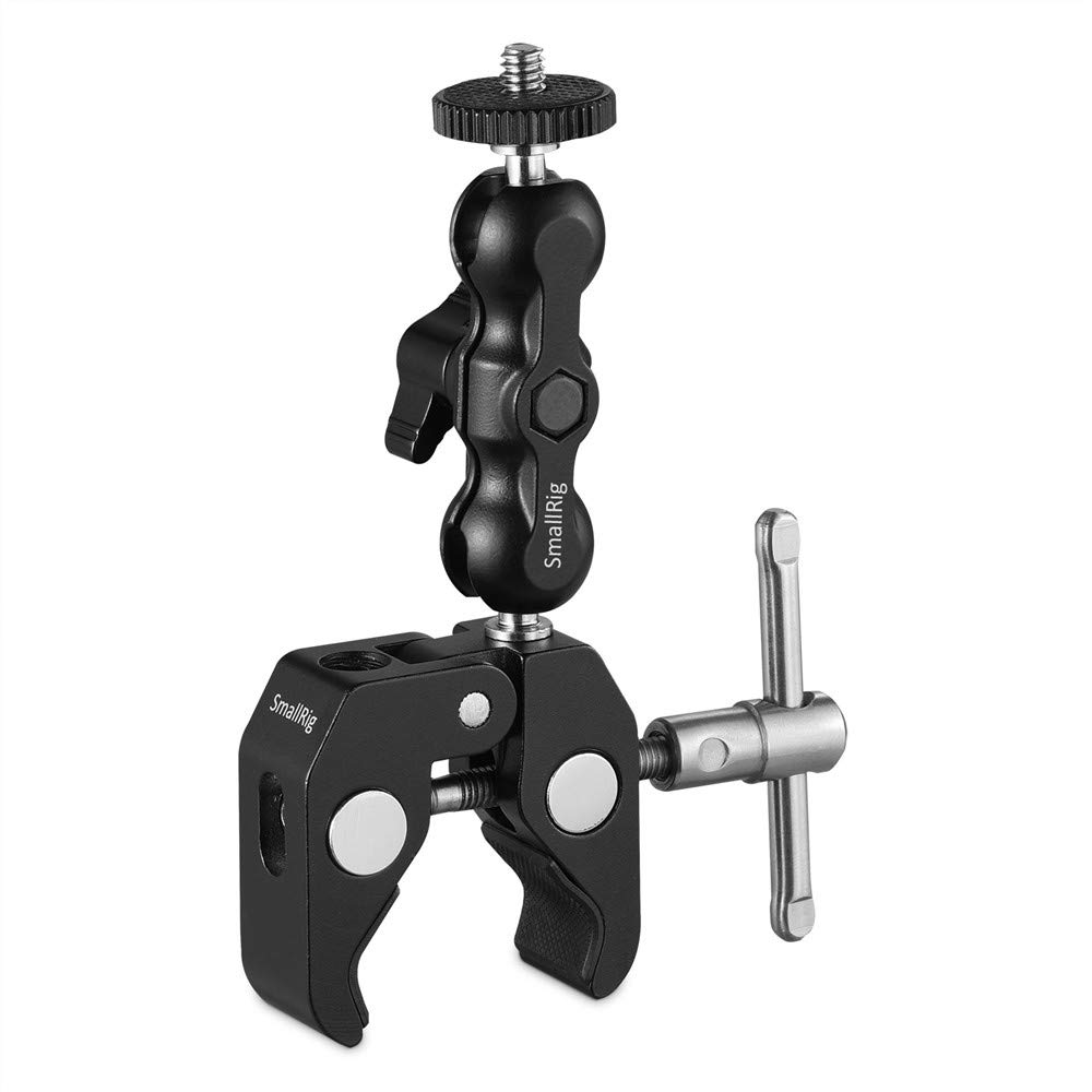 smallrig-2164-super-clamp-mit-kugelkopf-und-1-4-schraube-54mm image 1