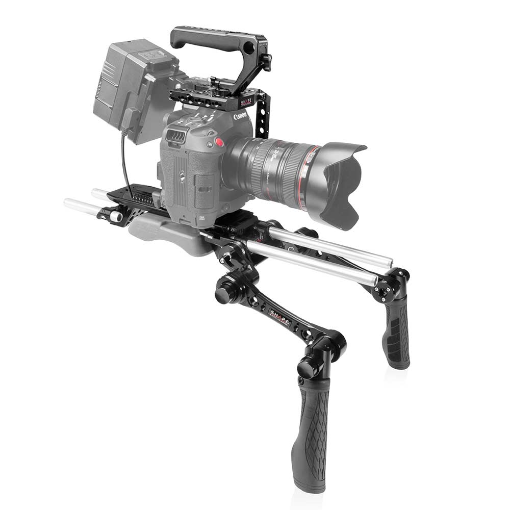 shape-baseplate-cage-mit-griffen-und-nato-seitenarm-f-r-canon-eos-c80 image 2