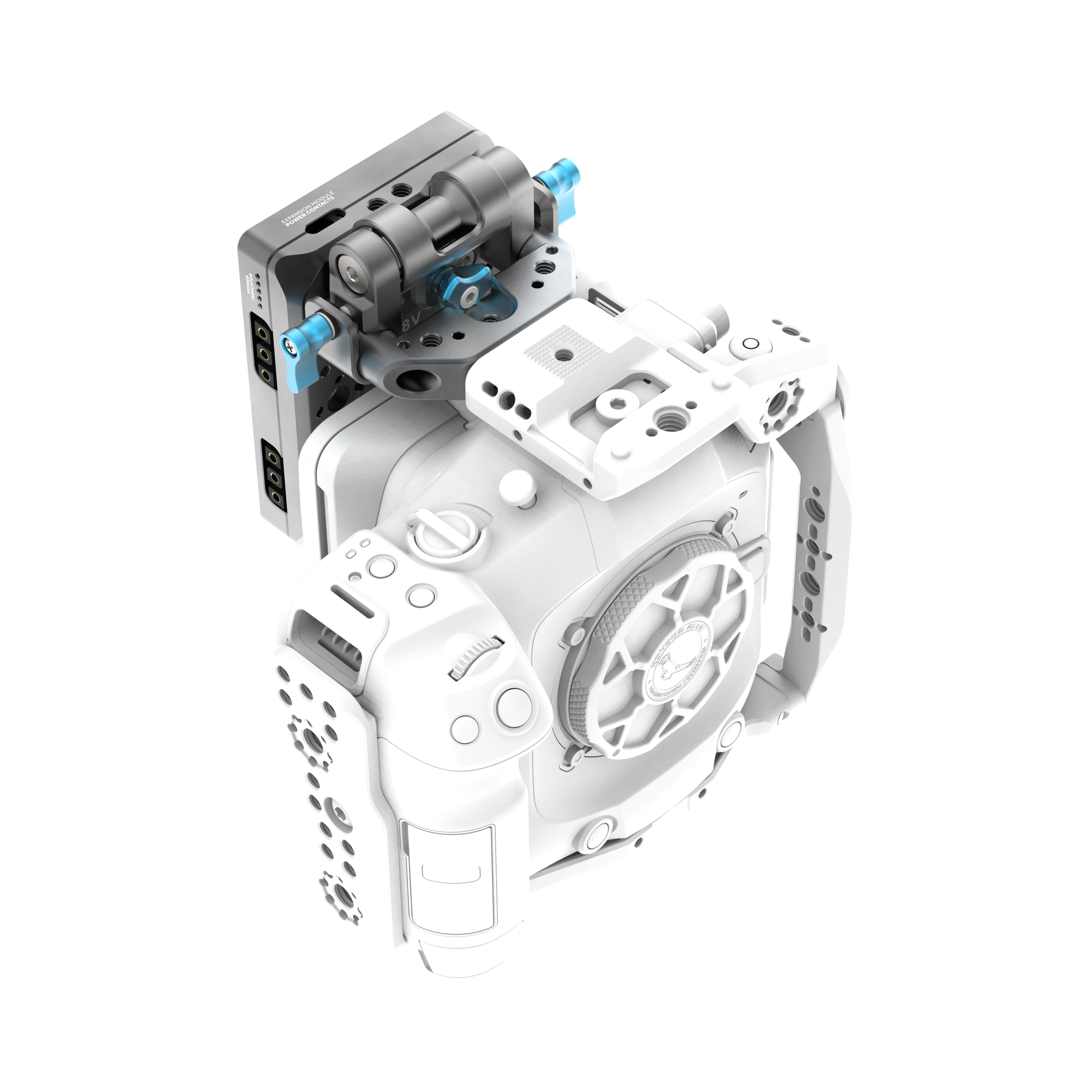 kondor-blue-canon-c80-cage-battery-plate-kit image 8