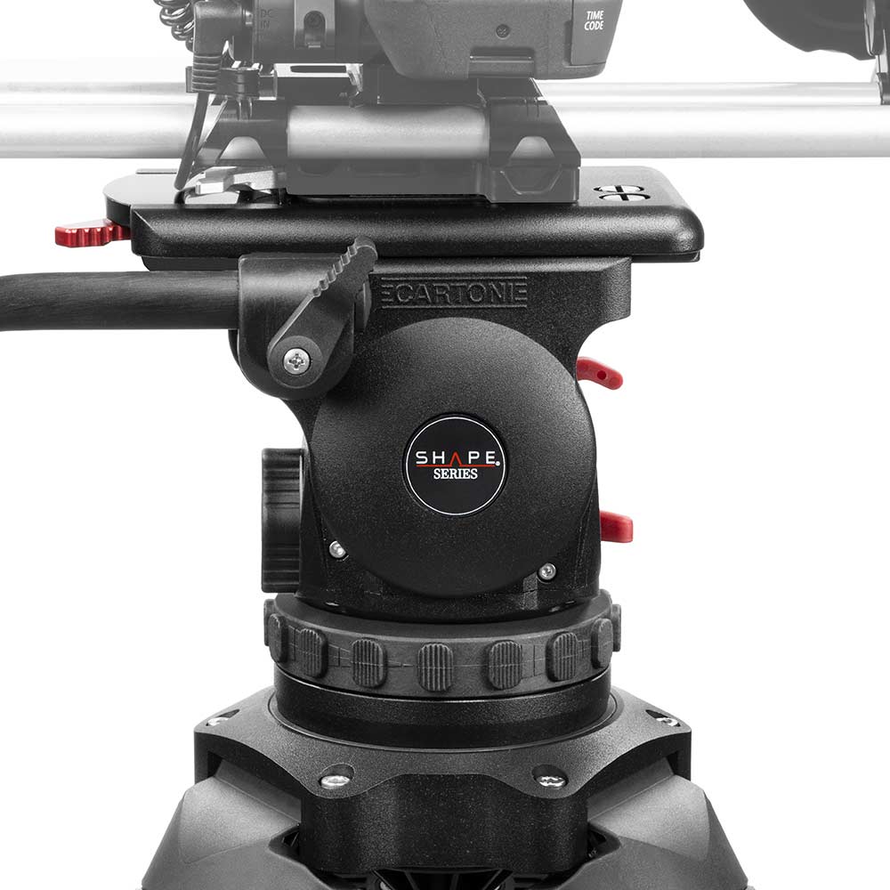 shape-focus-12-fluid-head-stativ-mit-red-lock-beinen-mid-level-spreader image 3