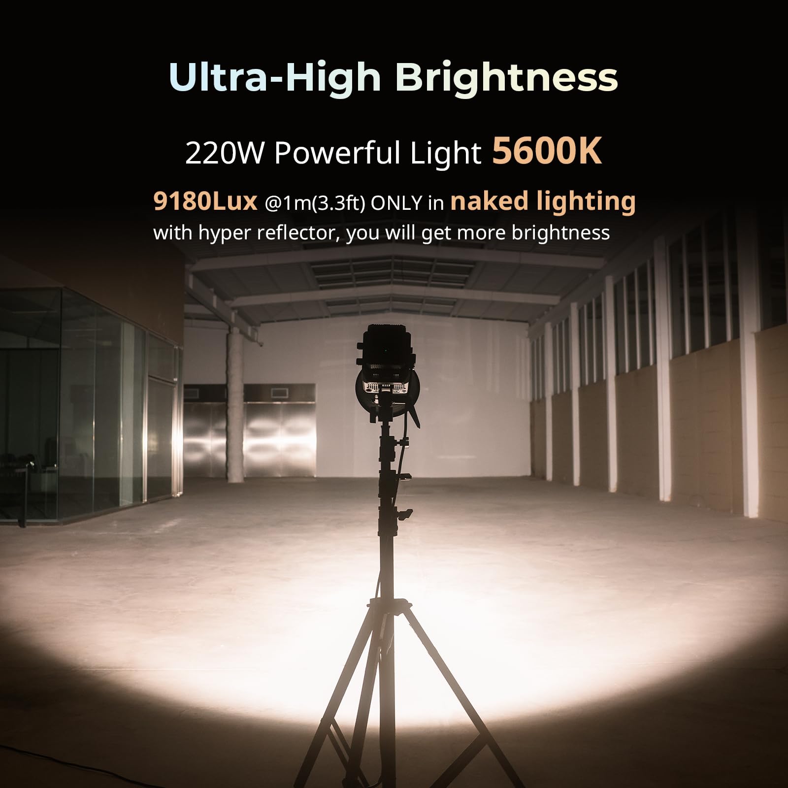 smallrig-rc220b-pro-220w-cob-videolicht-2700k-6500k-bi-color-dauerlicht image 4