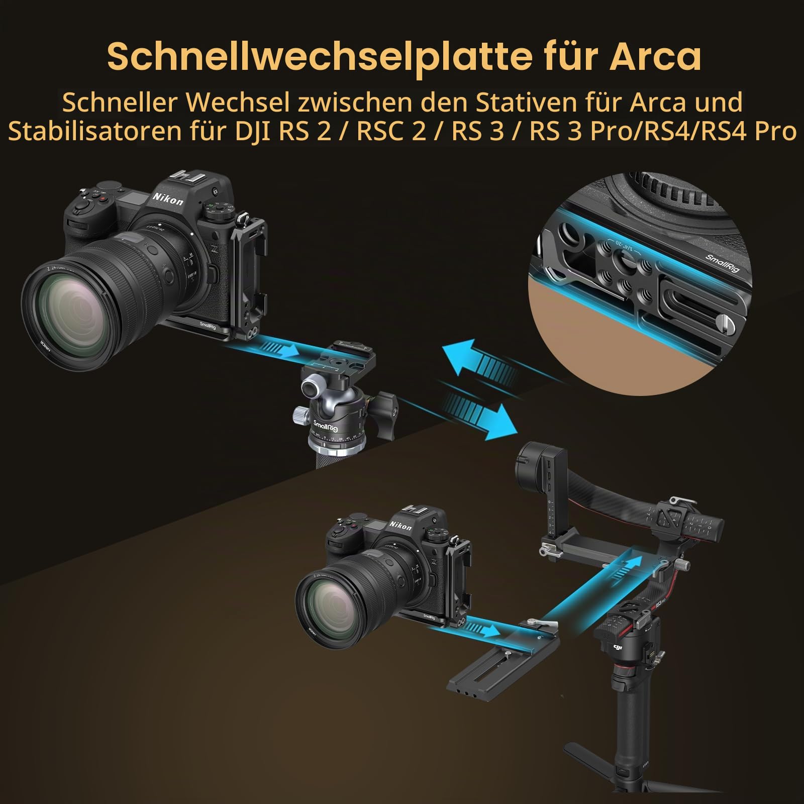 smallrig-4523-l-bracket-l-shape-plate-f-r-nikon-z6iii-arca-swiss image 5