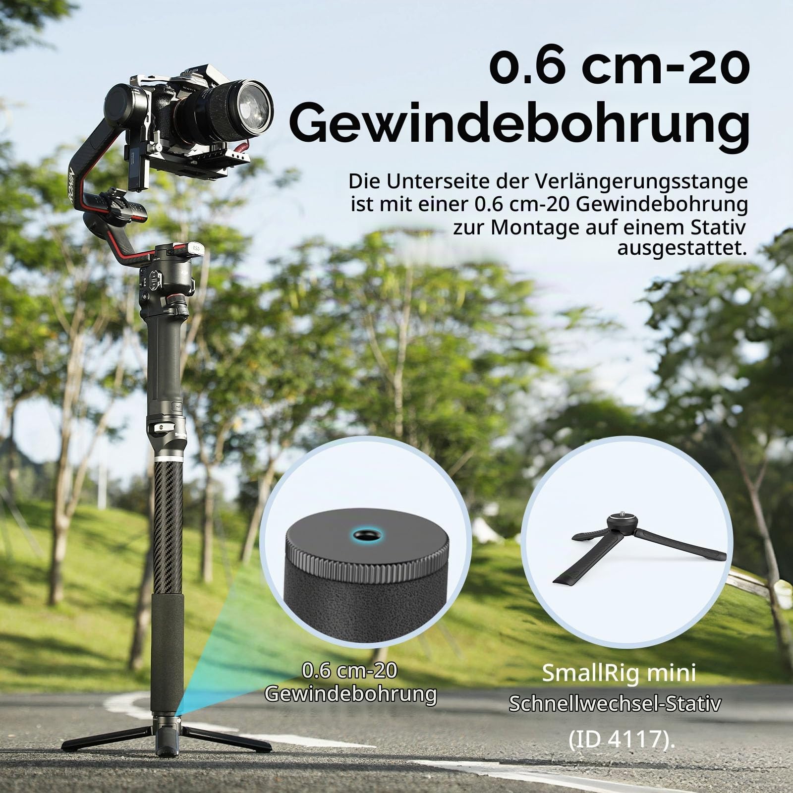 smallrig-4378-gimbal-verl-ngerungsstange-37cm-carbon-f-r-dji-rs image 7