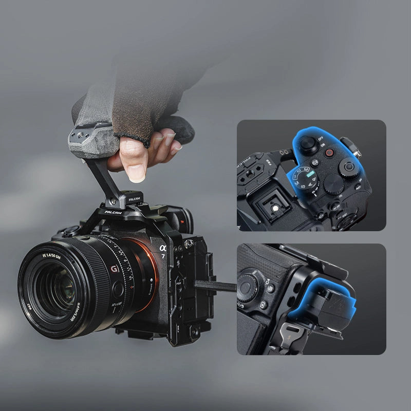 falcam-f22-f38-f50-quick-release-kamera-cage-f-r-sony-a7m5-a7r5-a7m4 image 3