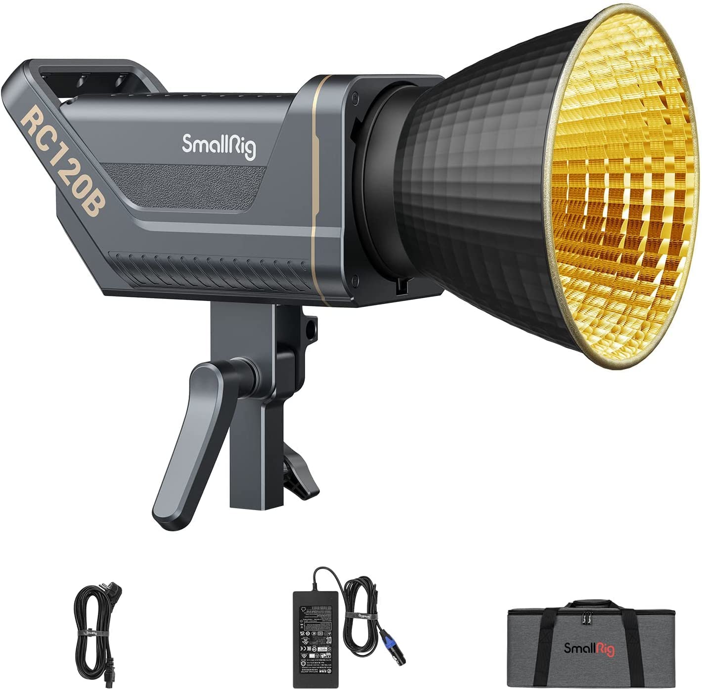 smallrig-rc-120b-3615-cob-video-light-bi-color-2700k-6500k-120w-mit-bowens-mount image 1