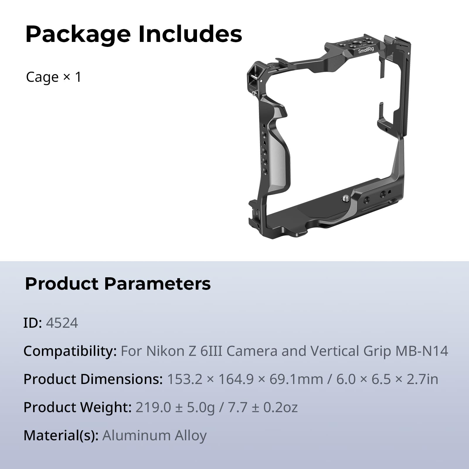 smallrig-cage-4524-k-fig-f-r-nikon-z-6iii-mit-mb-n14-vertikalgriff image 7
