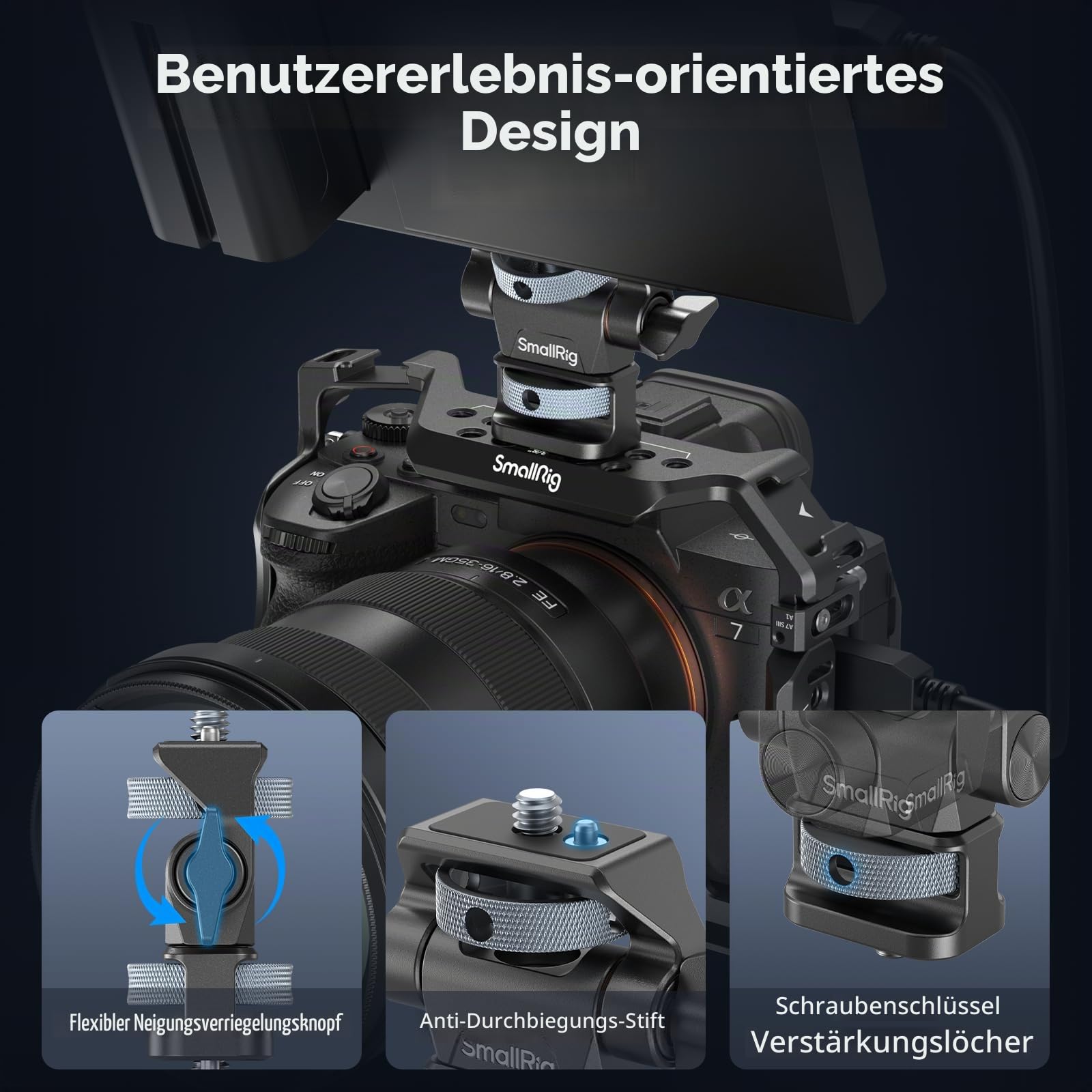 smallrig-kameramonitorhalterung-4886-360-schwenkbar-180-neigbar-f-r-ninja-v-v image 4