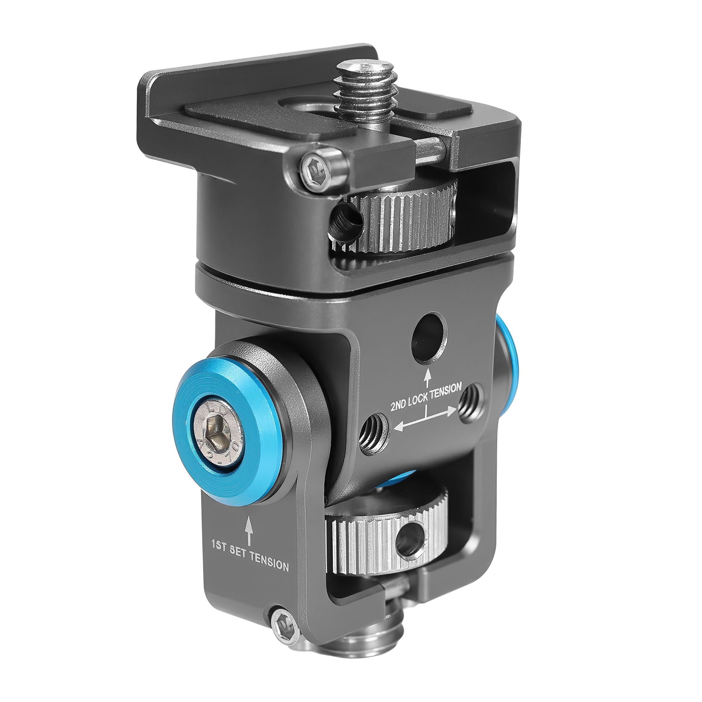 kondor-blue-1-4-swivel-tilt-monitorhalterung-mit-arri-pin-pan-tilt image 2
