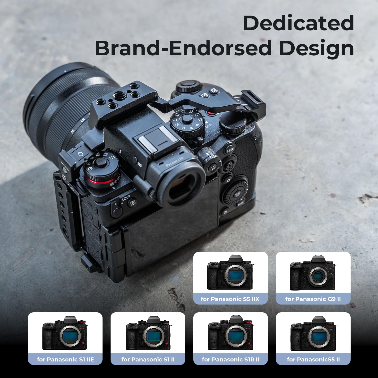 smallrig-s1r-ii-cage-4902-f-r-panasonic-lumix-s1-ii-s1-iie-s1r-ii-s5-ii-s5-iix-g image 2