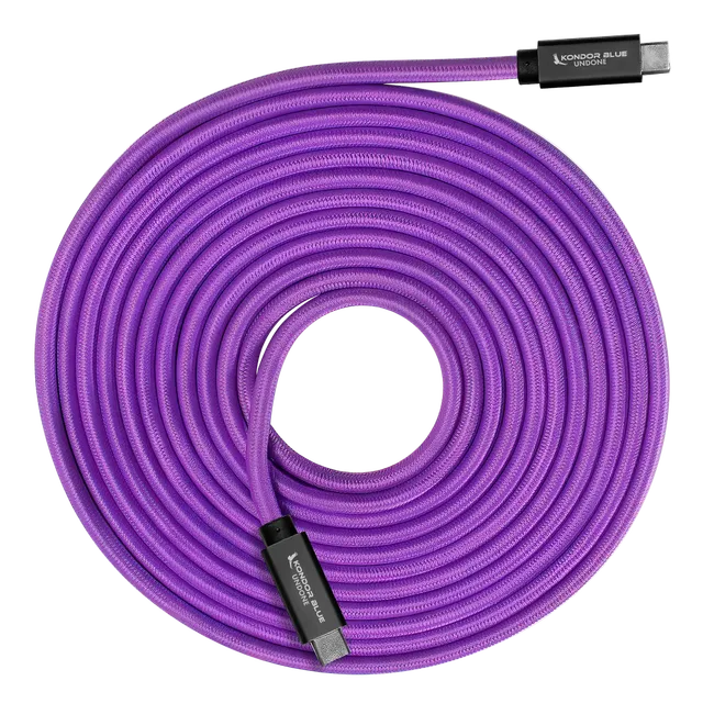 kondor-blue-gerald-undone-15ft-tethering-100w-pd-ladekabel-usb-c-4-5-m-nylon image 1