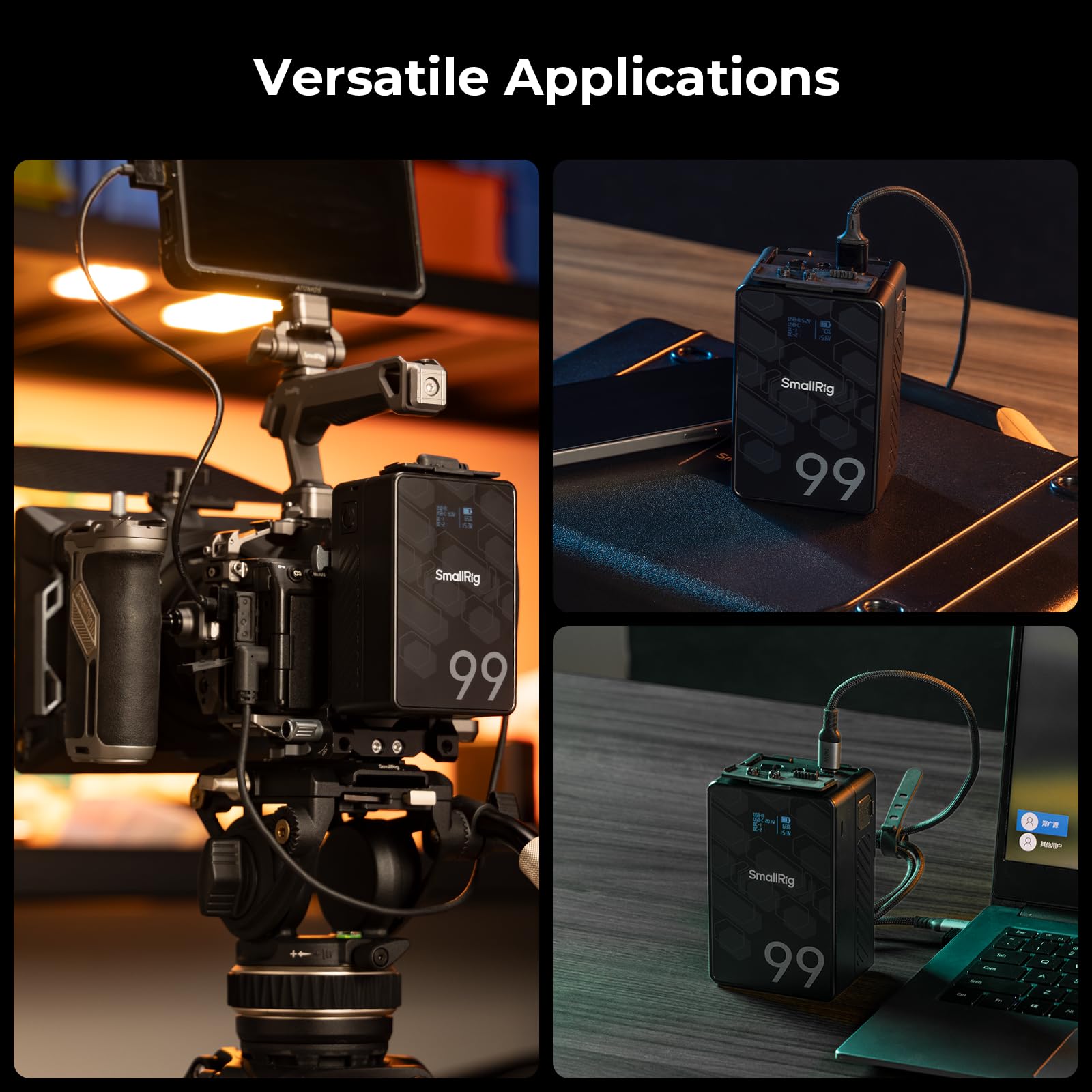 smallrig-vb99-se-v-mount-akku-99wh-6800mah-mit-pd-65w image 8
