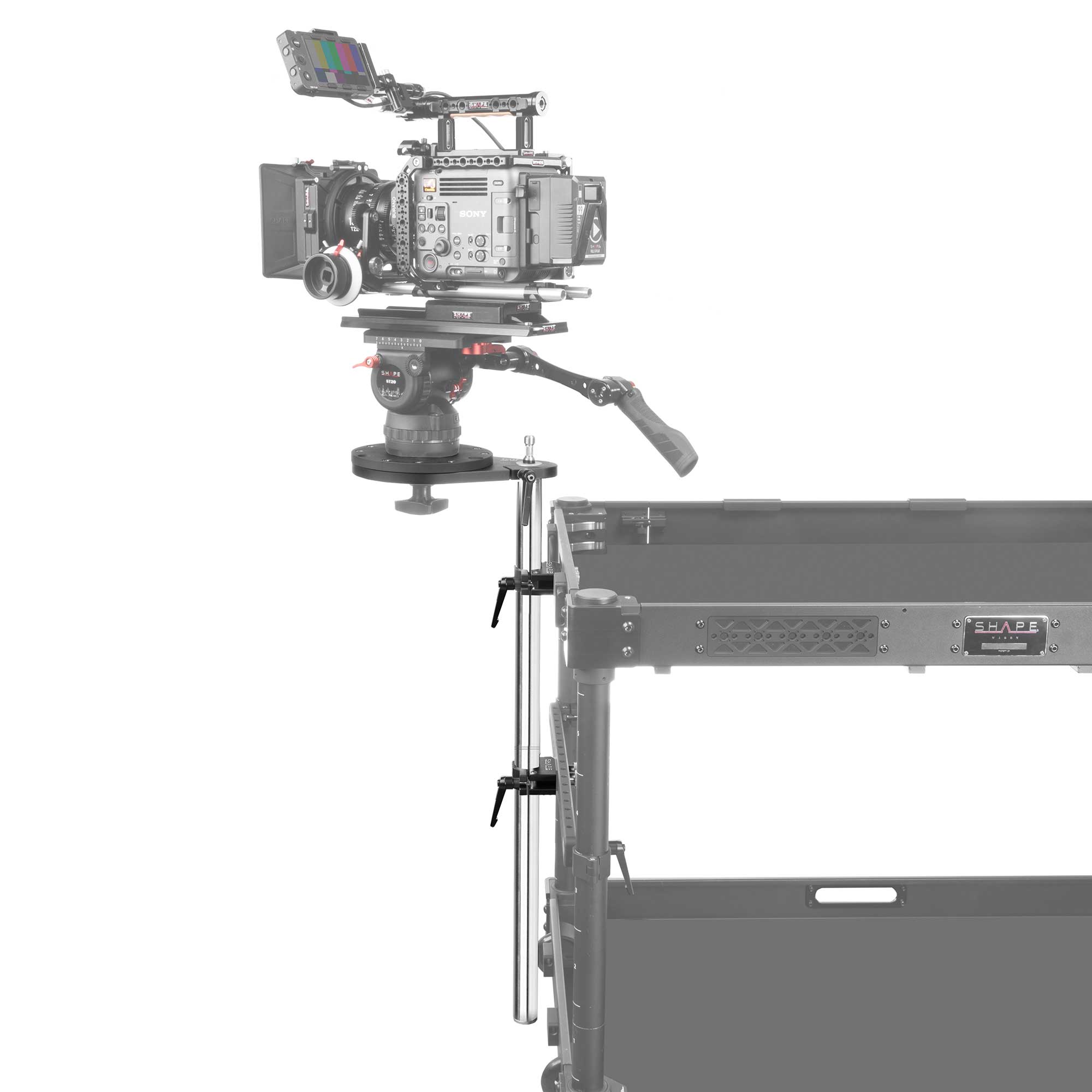 shape-camera-cart-100mm-bowl-kit-stativkopf-adapter-set image 2