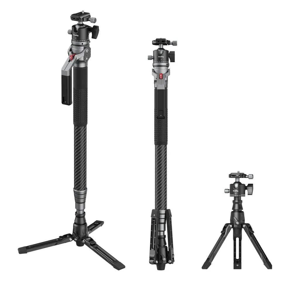smallrig-5564-carbon-einbeinstativ-166-5-cm-mit-kugelkopf-5-kg-traglast image 1