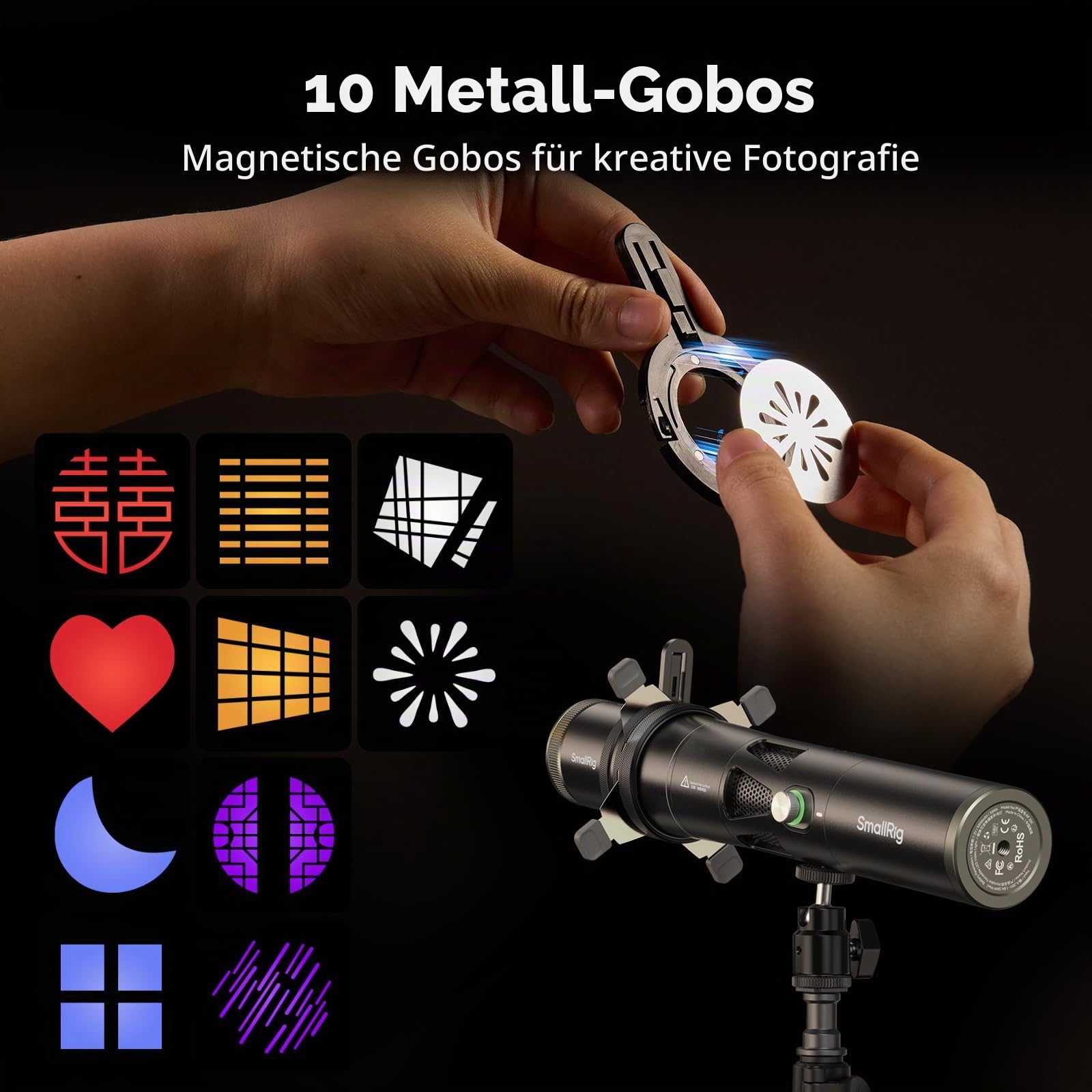 smallrig-sp-air-spotlight-snoot-kit-6376-f-r-rf-10c-20c image 5