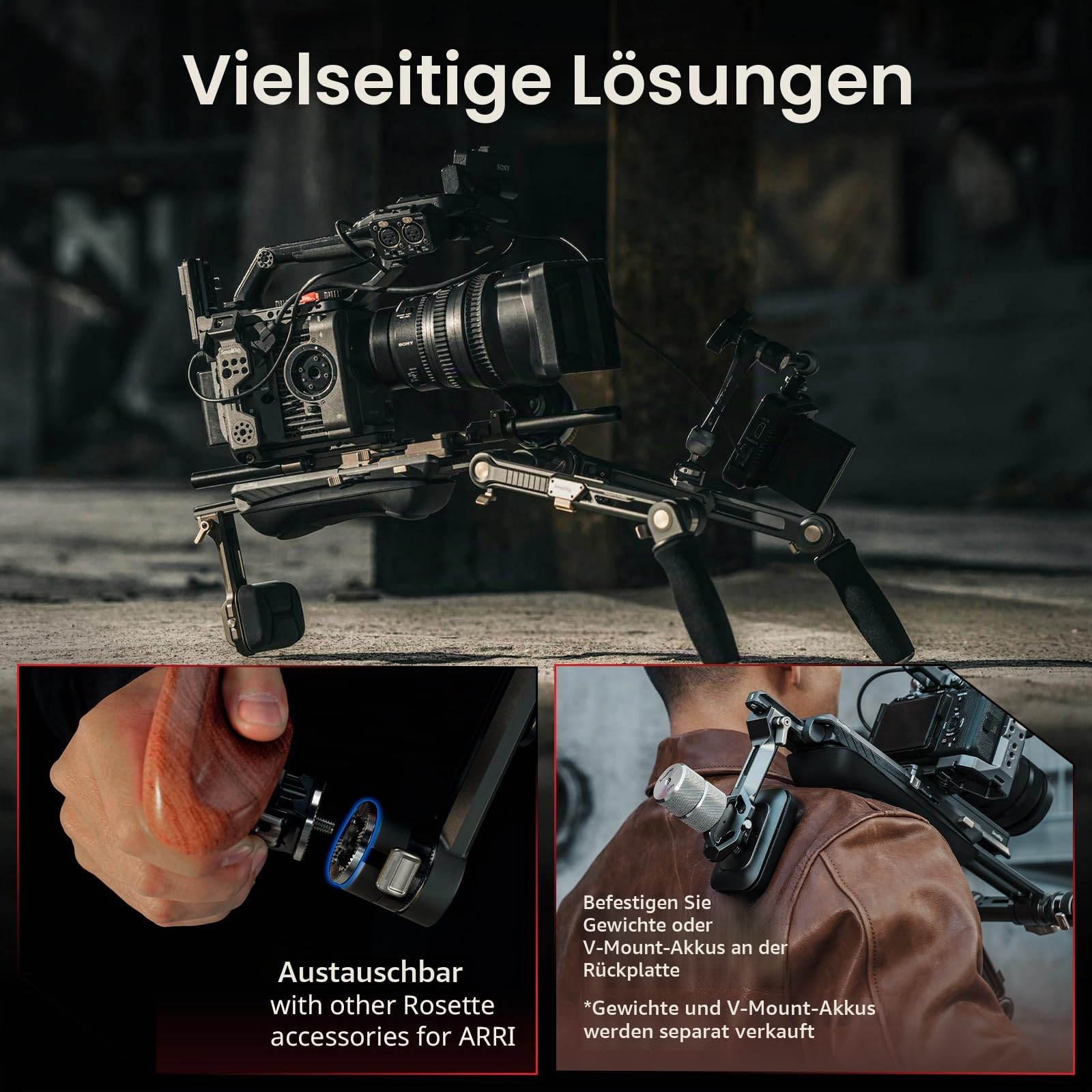 smallrig-hawklock-sr007-pro-4181b-schulter-rig-kit-f-r-spiegellose-kameras-und-c image 4