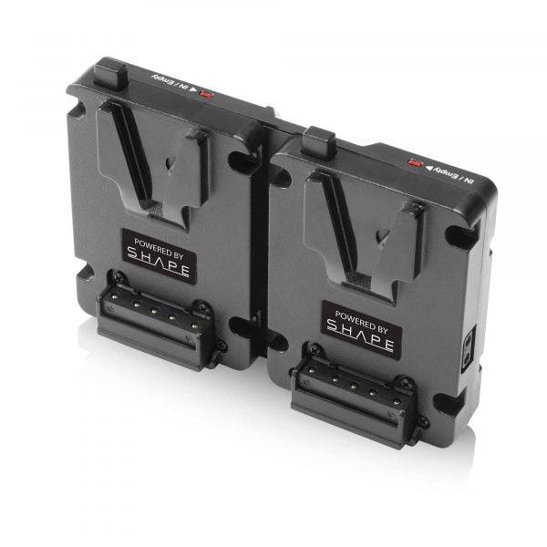 shape-dual-v-mount-hot-swap-mini-akkuplatte-parallel-power image 1
