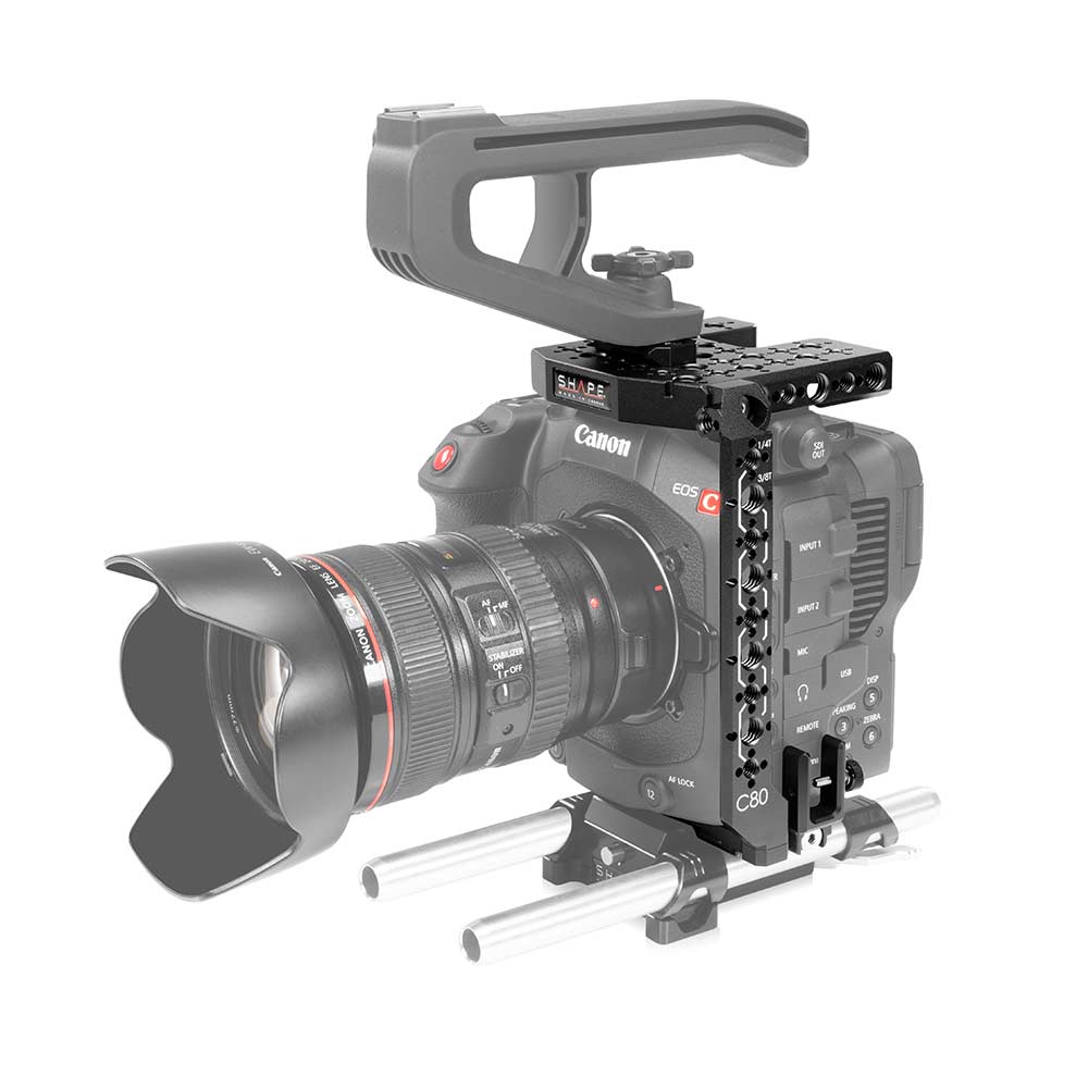shape-cage-f-r-canon-eos-c80-mit-top-platte-und-nato-seitenarm image 3