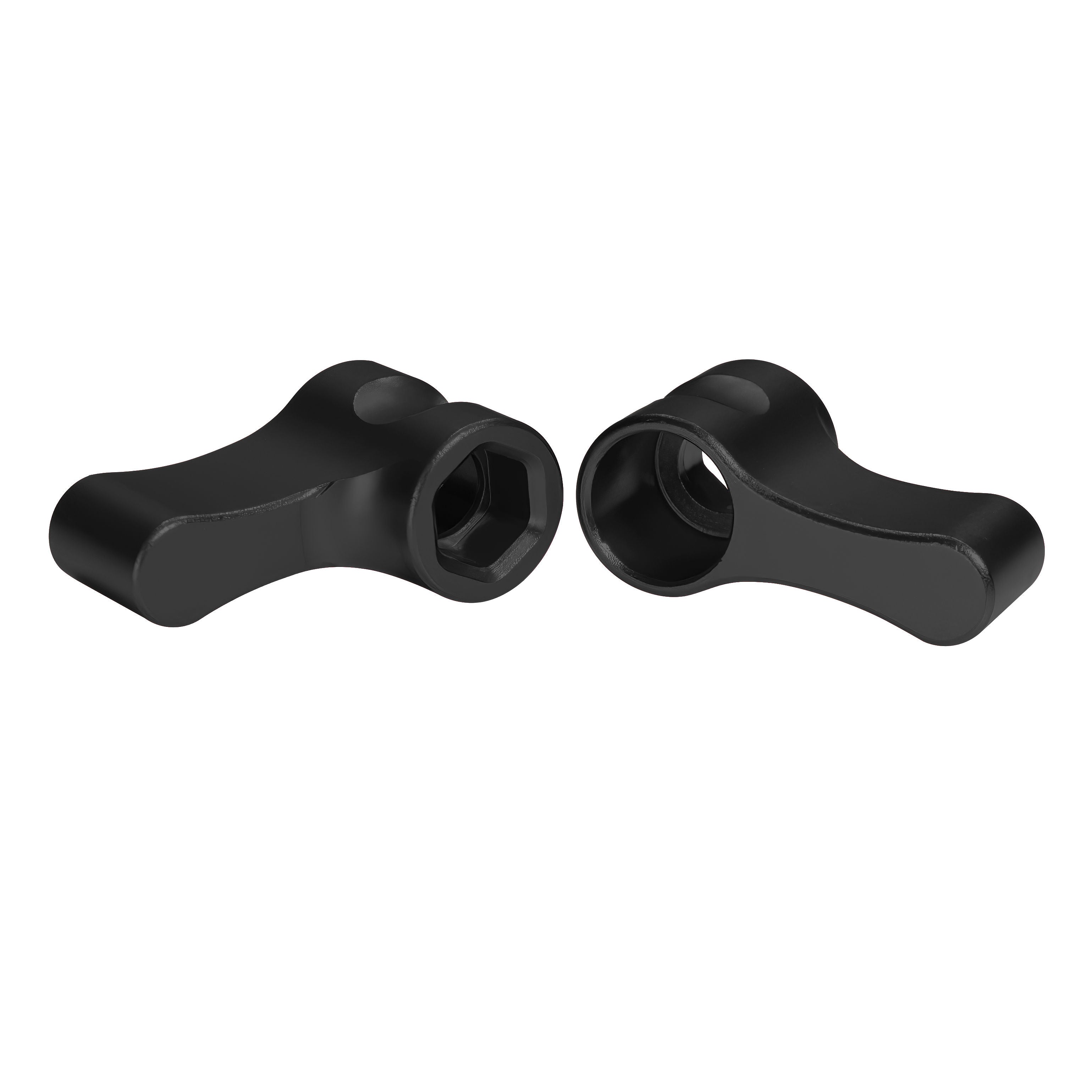 kondor-blue-raven-black-knob-pack-ersatzkn-pfe-2er-6er-pack image 2