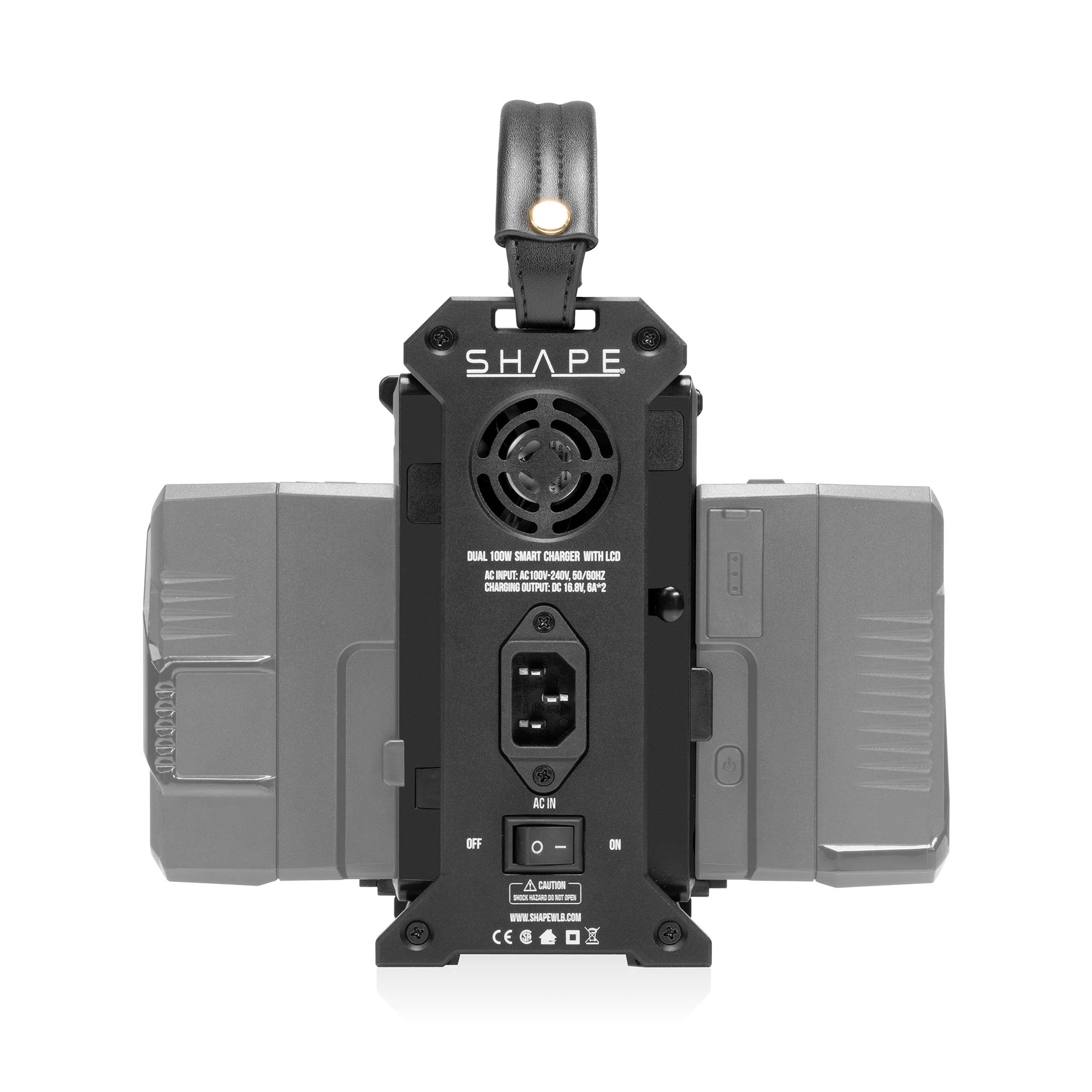 shape-full-play-dual-v-mount-100w-schnellladeger-t-mit-lcd image 3