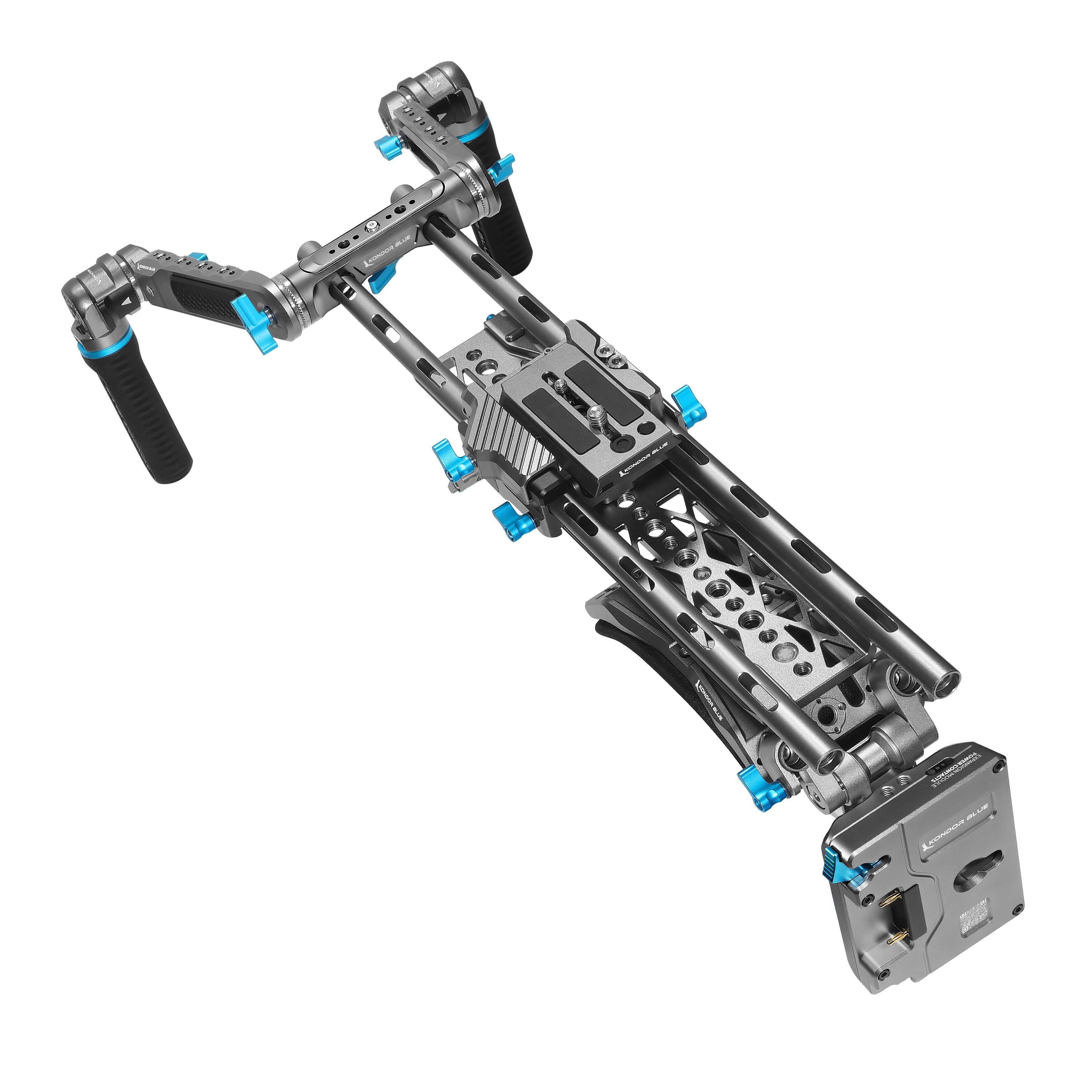 kondor-blue-shoulder-rig-pro-mkii-schulter-rig-bundle-v-mount-gold-mount image 5