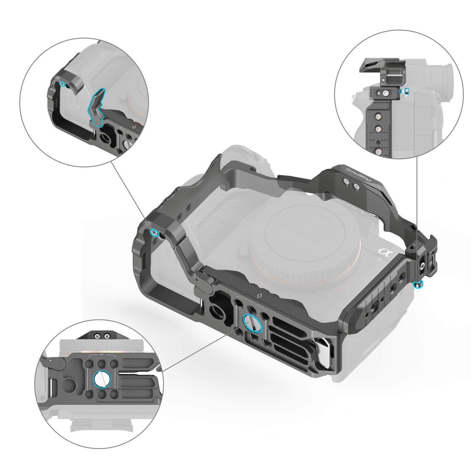 smallrig-cage-kit-hawklock-f-r-sony-alpha-7r-v-7-iv-7s-iii-mit-top-handle-4538 image 5