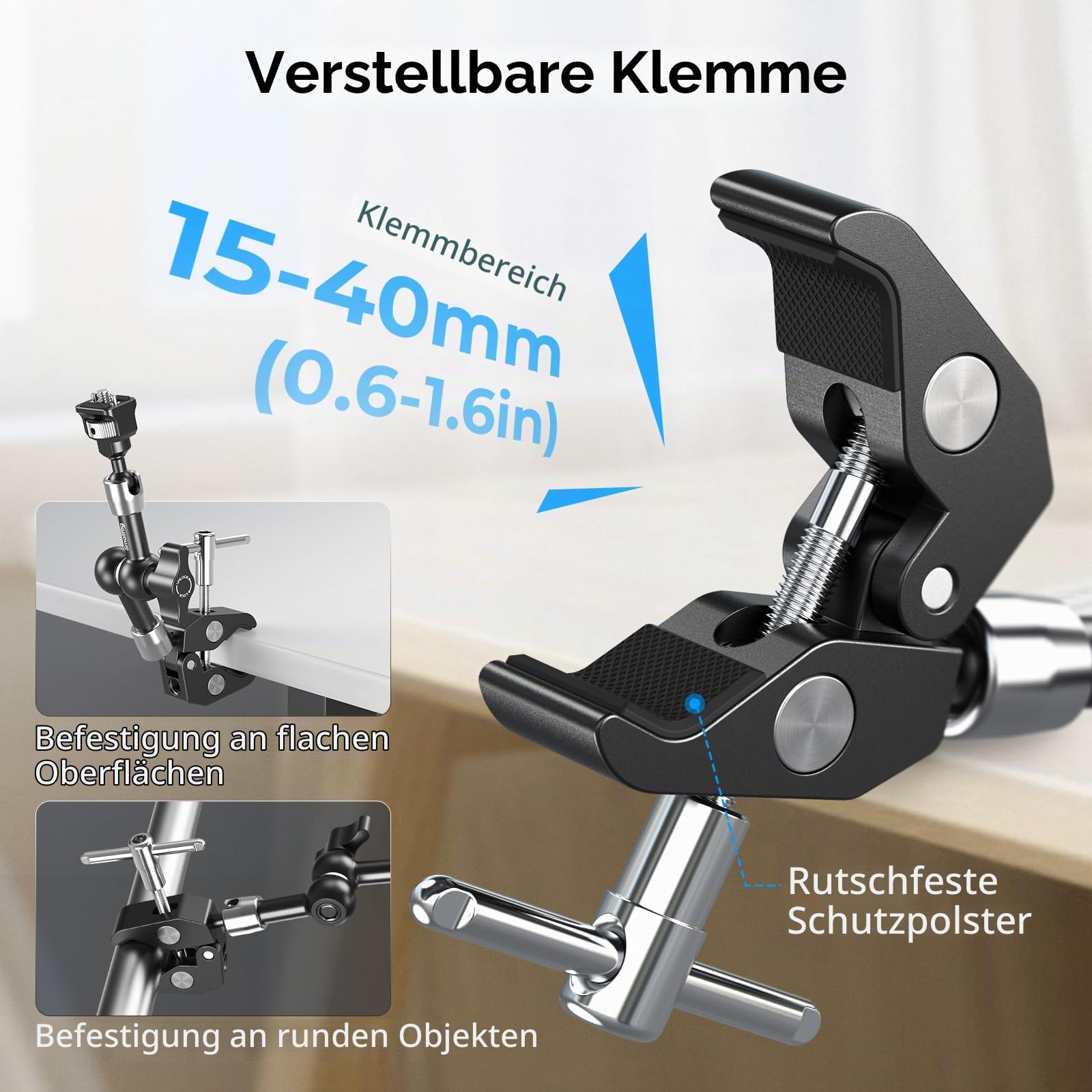 smallrig-5310-magic-arm-7-zoll-mit-krabbenklemme-1-4-20 image 6