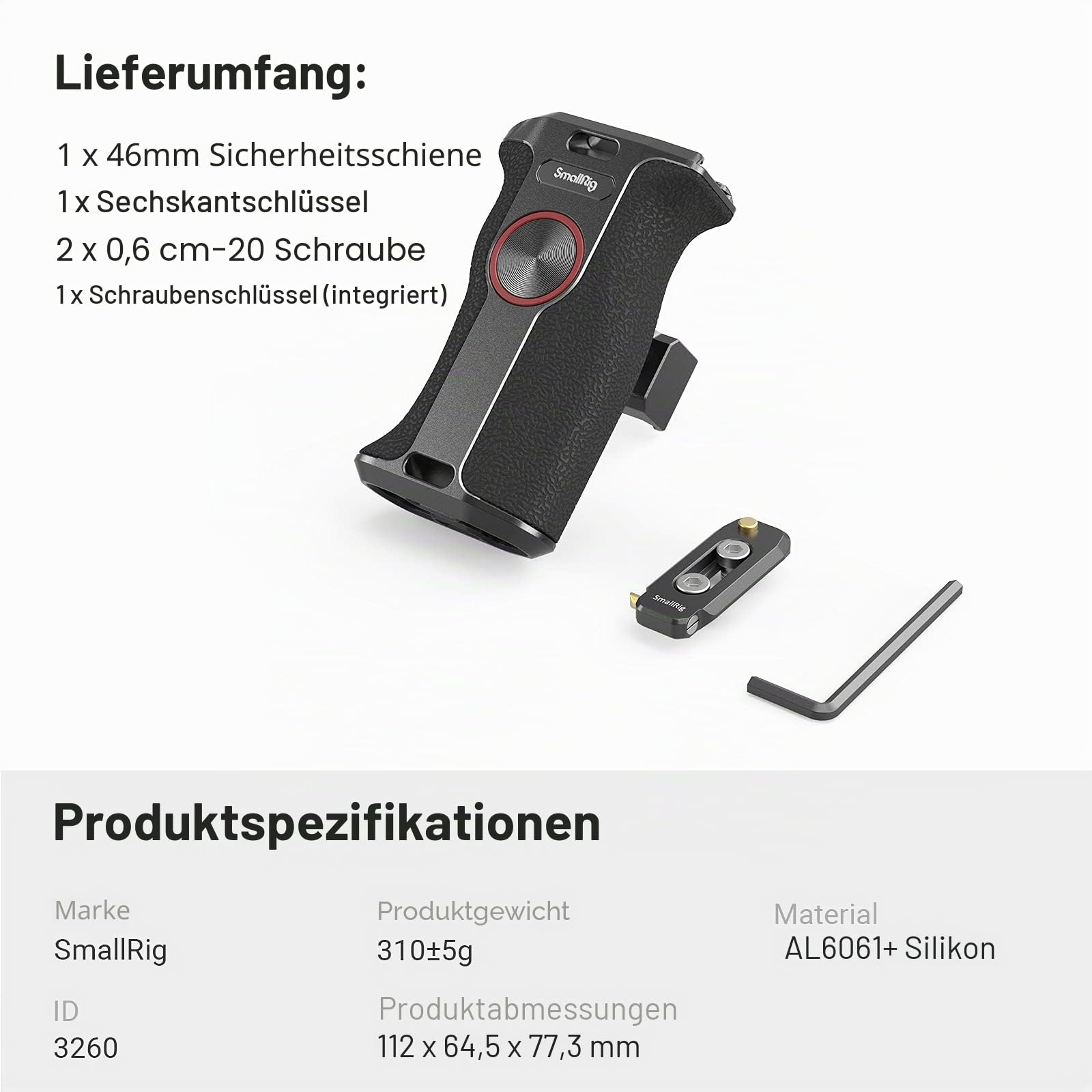 smallrig-nato-handle-3260-seitengriff-links-mit-360-drehknopf-und-nato-schiene image 8