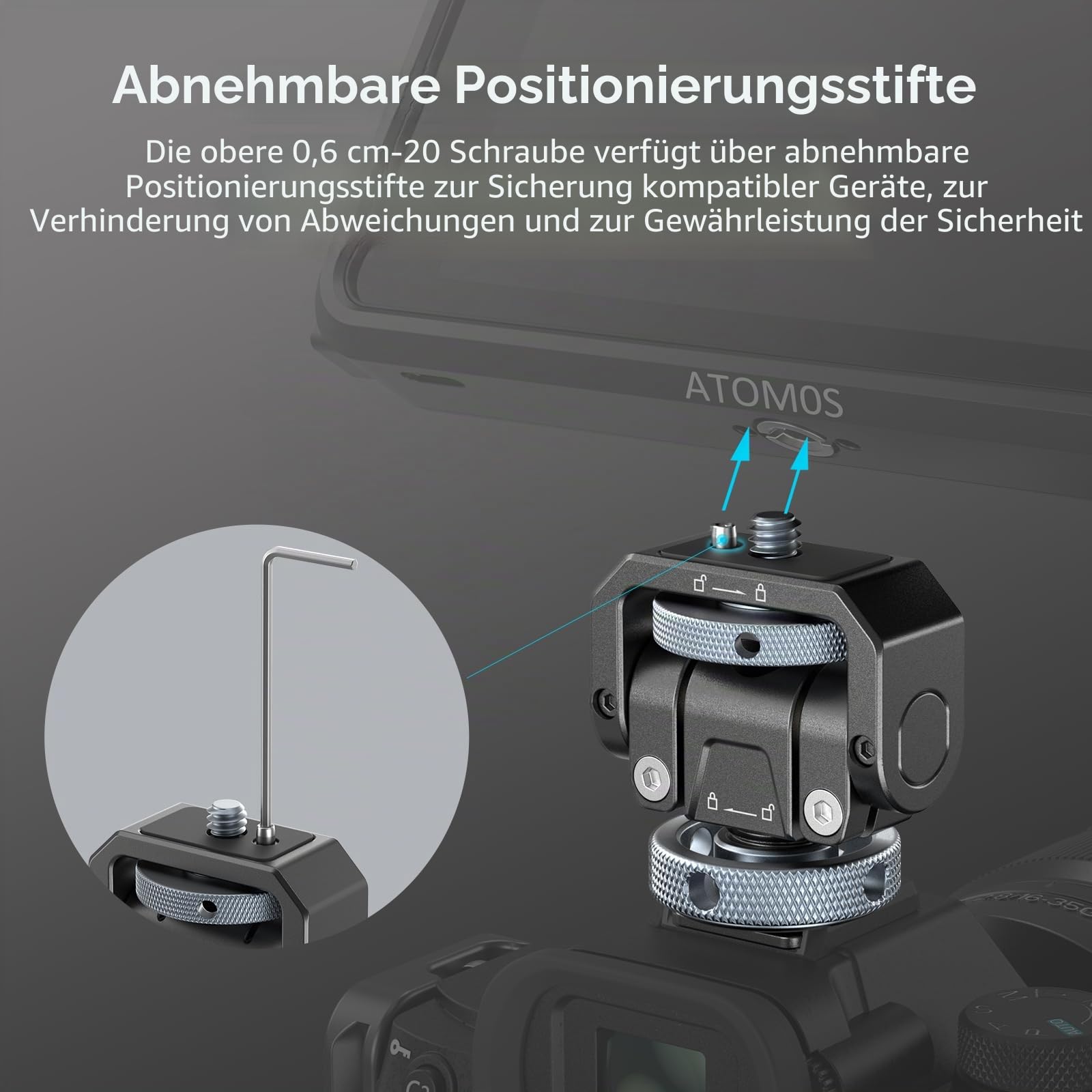 smallrig-3809b-kamera-monitorhalterung-lite-mit-blitzschuh image 8
