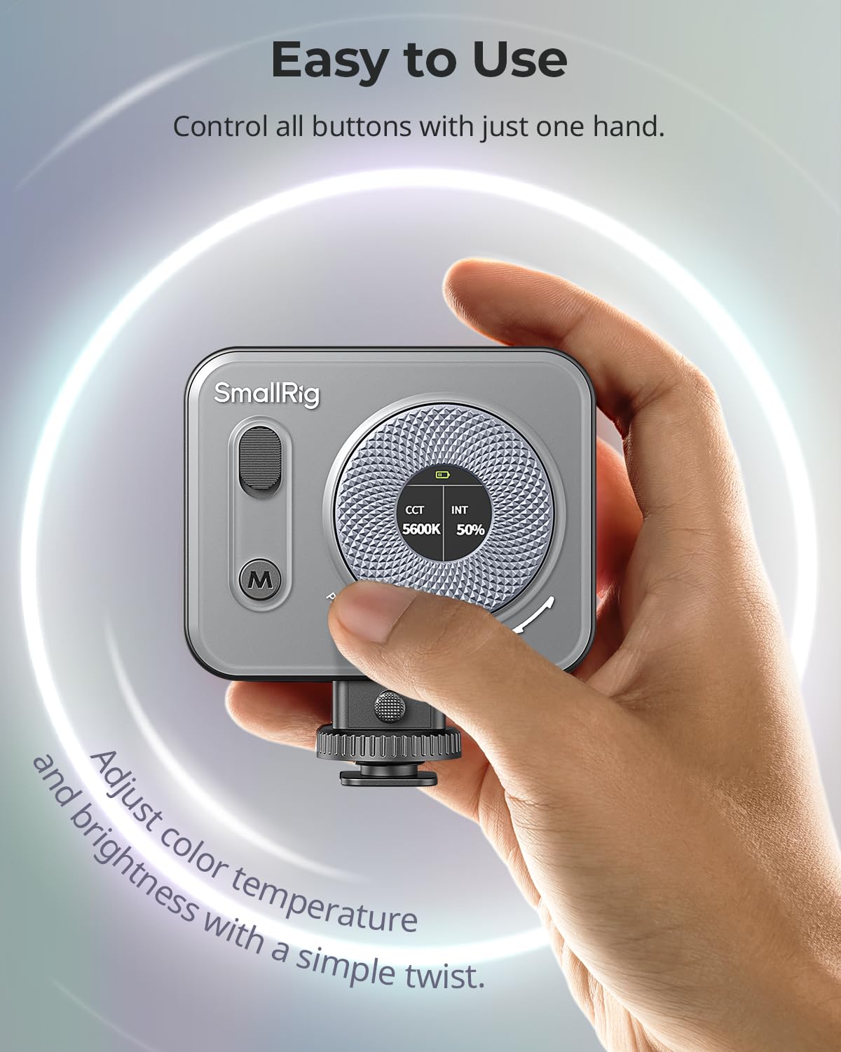 smallrig-p96-pro-led-videolicht-4660-bi-color-2500-6500k image 2