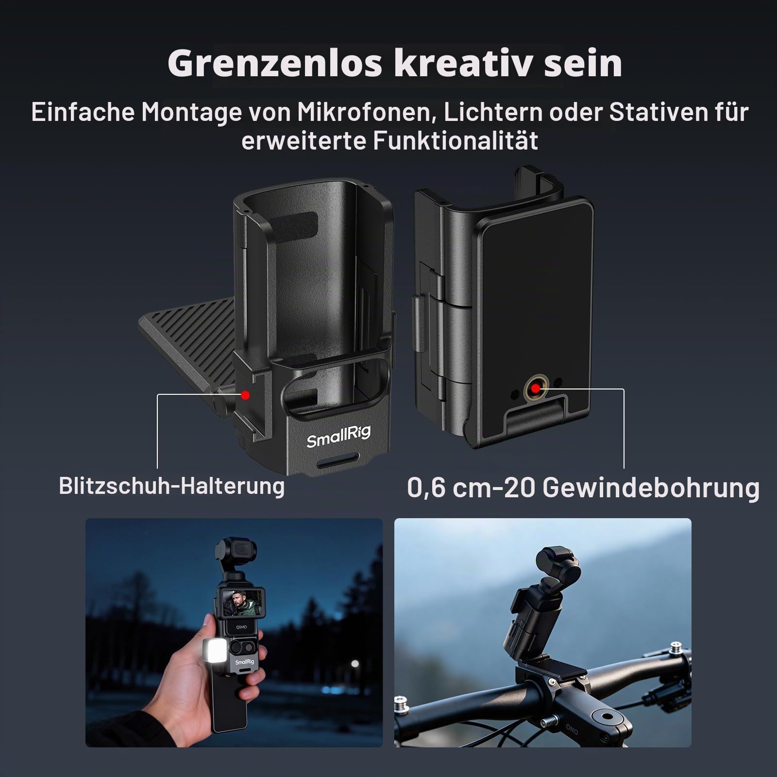 smallrig-5631-magnethalterung-f-r-dji-osmo-pocket-3-pocket-4-mit-zubeh-rschuh image 4