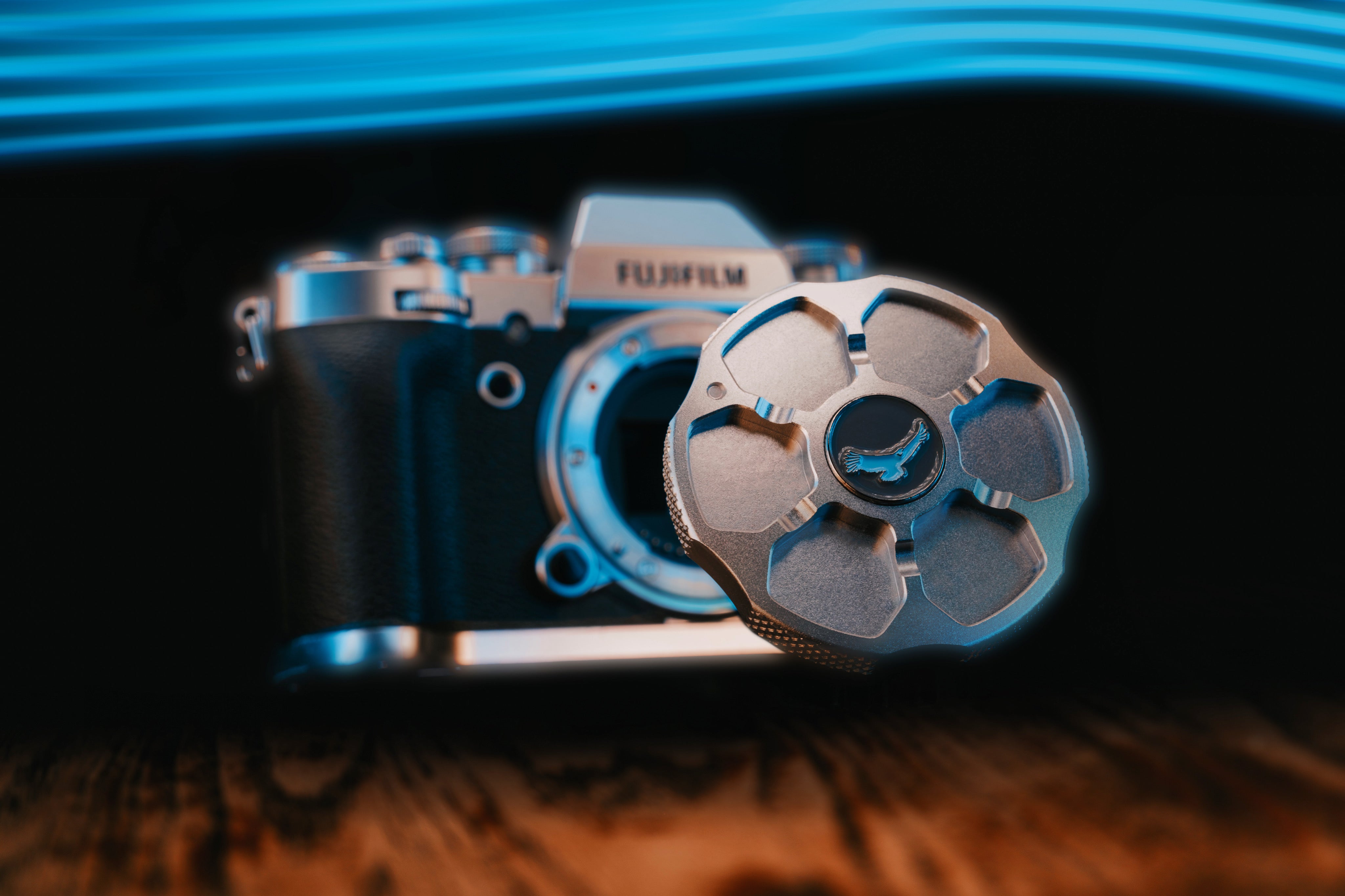 kondor-blue-fujifilm-x-mount-cine-cap-metall-body-cap-f-r-kamera-objektivanschlu image 2