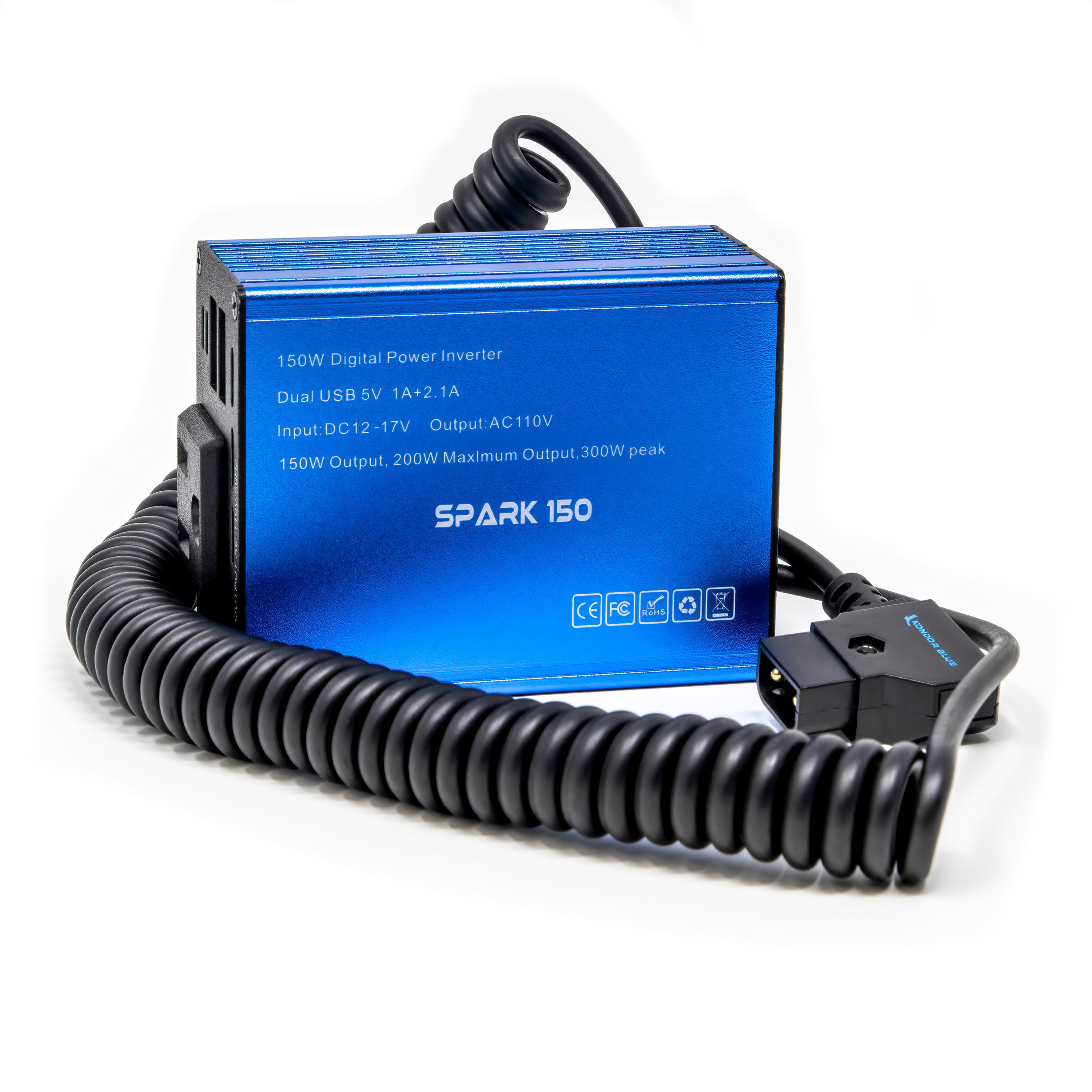 kondor-blue-spark-150-d-tap-auf-ac-power-inverter image 3