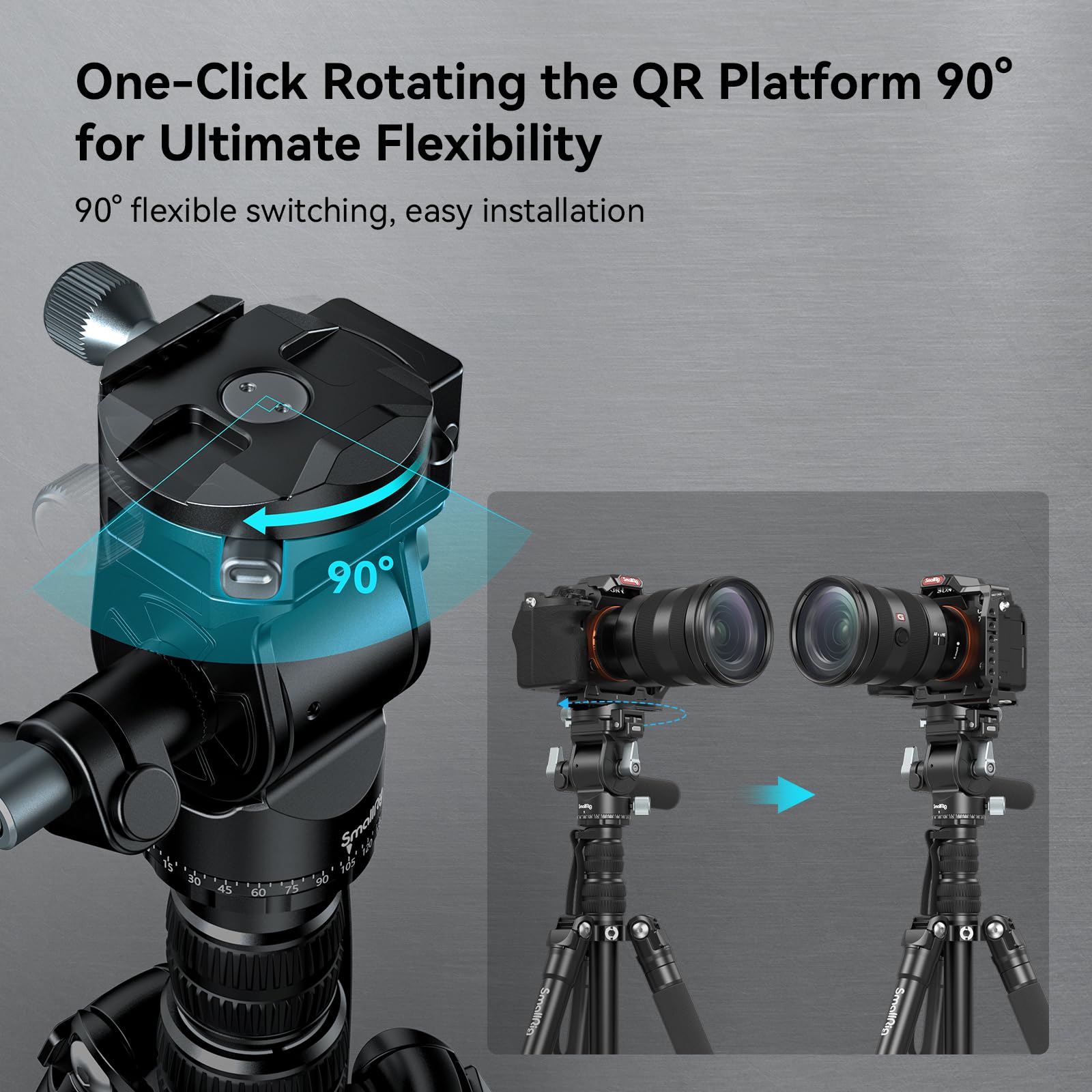 smallrig-freeblazer-ct195-4307-video-tripod-185-cm-2-in-1-stativ-einbeinstativ-5 image 3