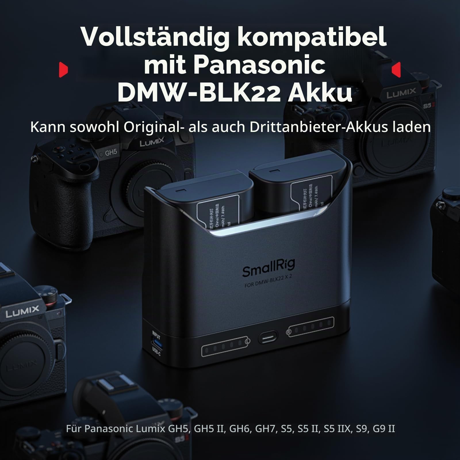 smallrig-dmw-blk22-akkuladeger-t-5492-dual-slot-22-5w-usb-c-f-r-panasonic-lumix image 4