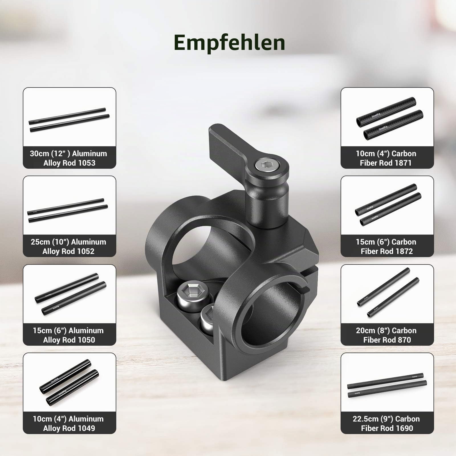 smallrig-1995-15mm-stangenklemme-f-r-evf-mount-und-mikrofonhalterung image 5