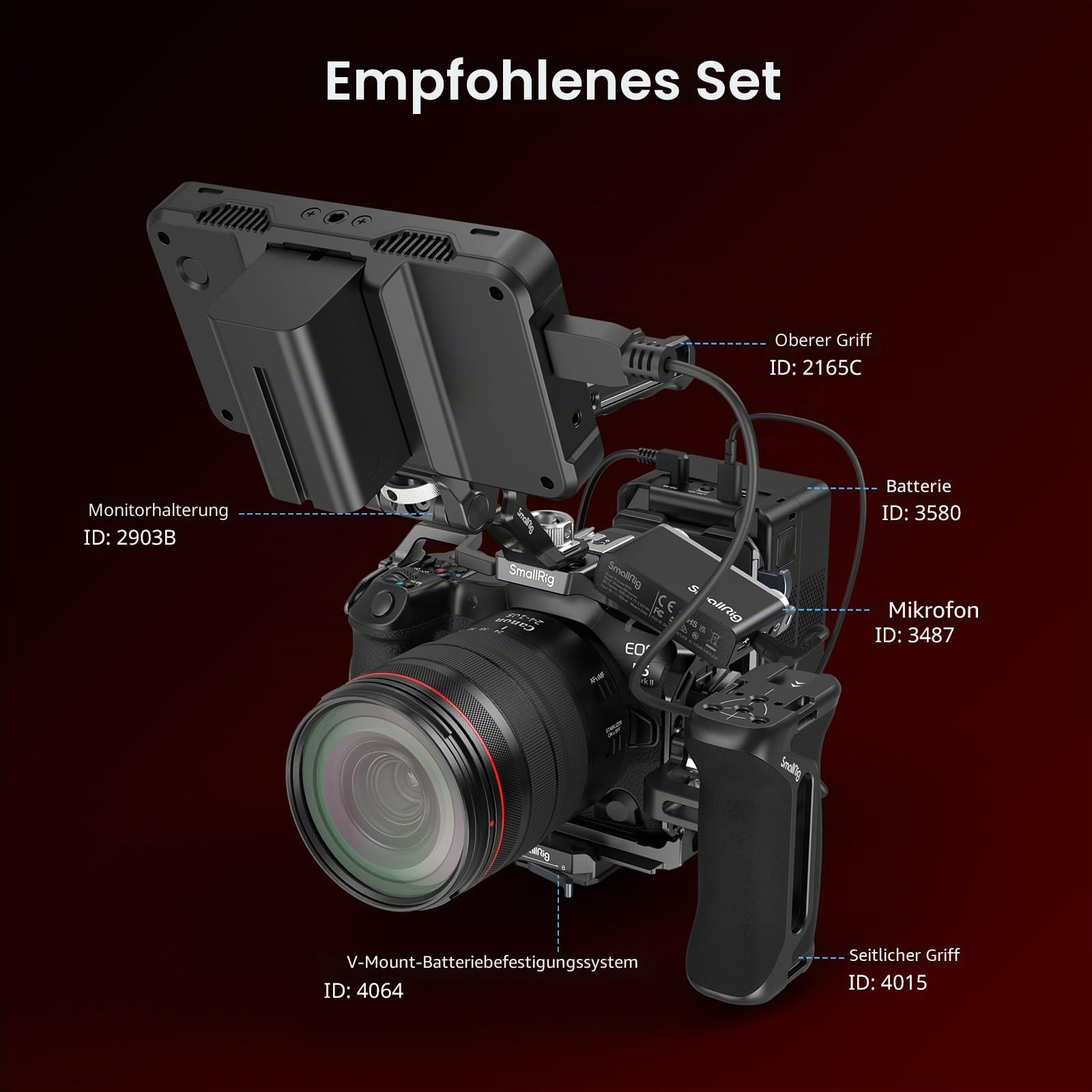 smallrig-4978b-kamera-cage-f-r-canon-eos-r5-mark-ii-mit-arca-swiss image 5