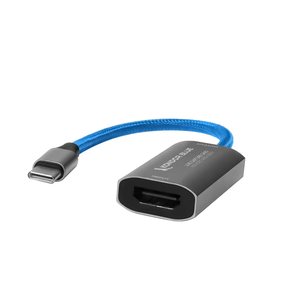 kondor-blue-usb-c-auf-hdmi-capture-card-f-r-livestreaming-video-audio image 1