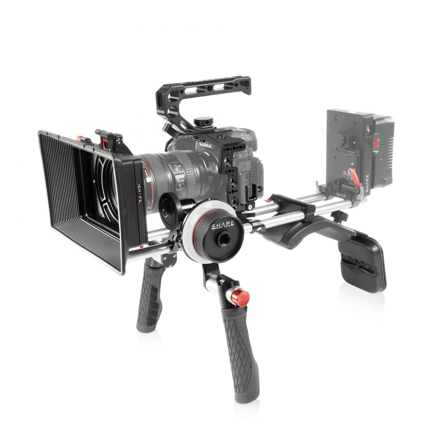 shape-panasonic-lumix-gh6-shoulder-mount-kit-schulter-rig-mit-k-fig-und-follow-f image 1