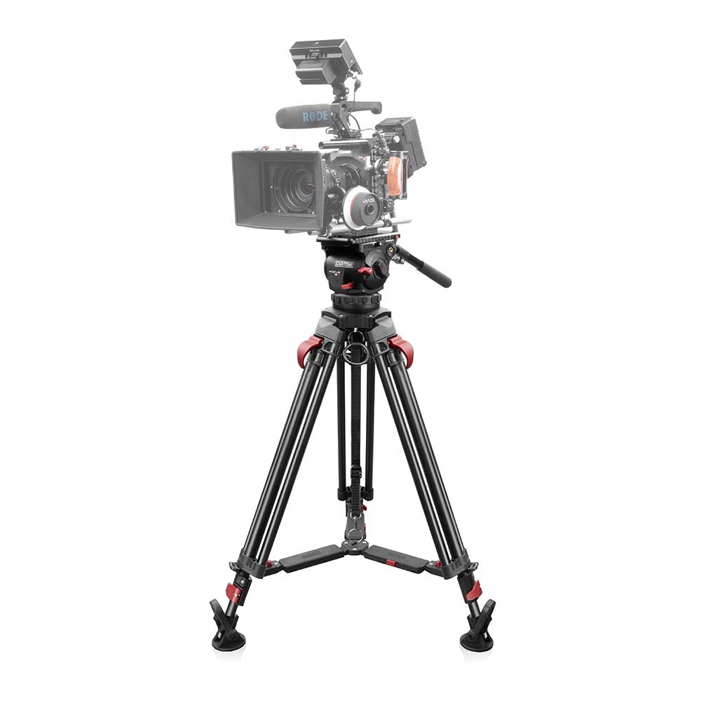 shape-focus-12-fluid-head-stativ-mit-red-lock-beinen-mid-level-spreader image 2