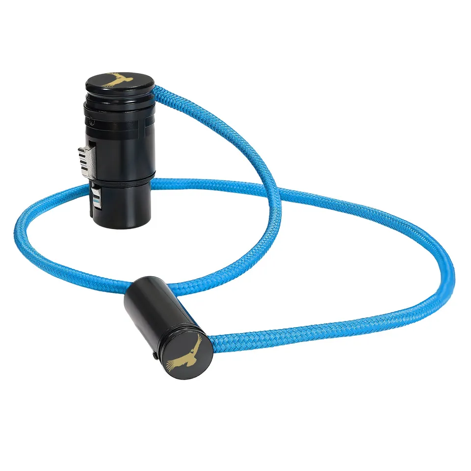 kondor-blue-mini-xlr-male-auf-xlr-female-audio-kabel-17-43-cm image 1
