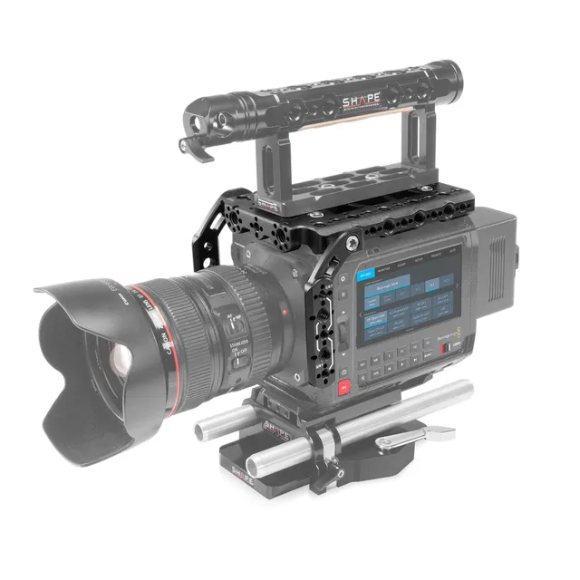 shape-kamera-cage-f-r-blackmagic-pyxis-6k-mit-top-plate-und-2-nato-side-arms image 1