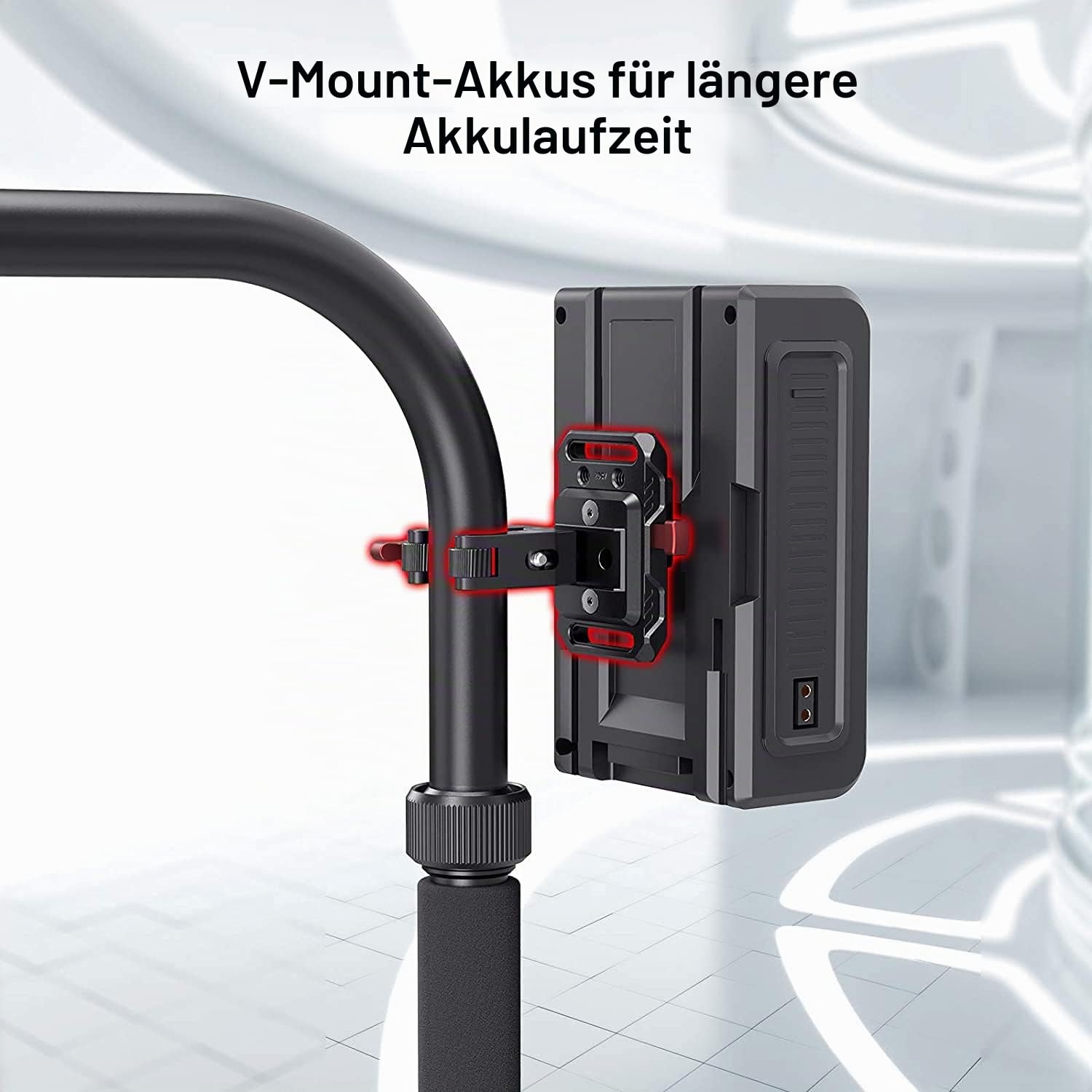 smallrig-2989-mini-v-mount-akku-platte-mit-super-klemme-f-r-15-30-mm image 2