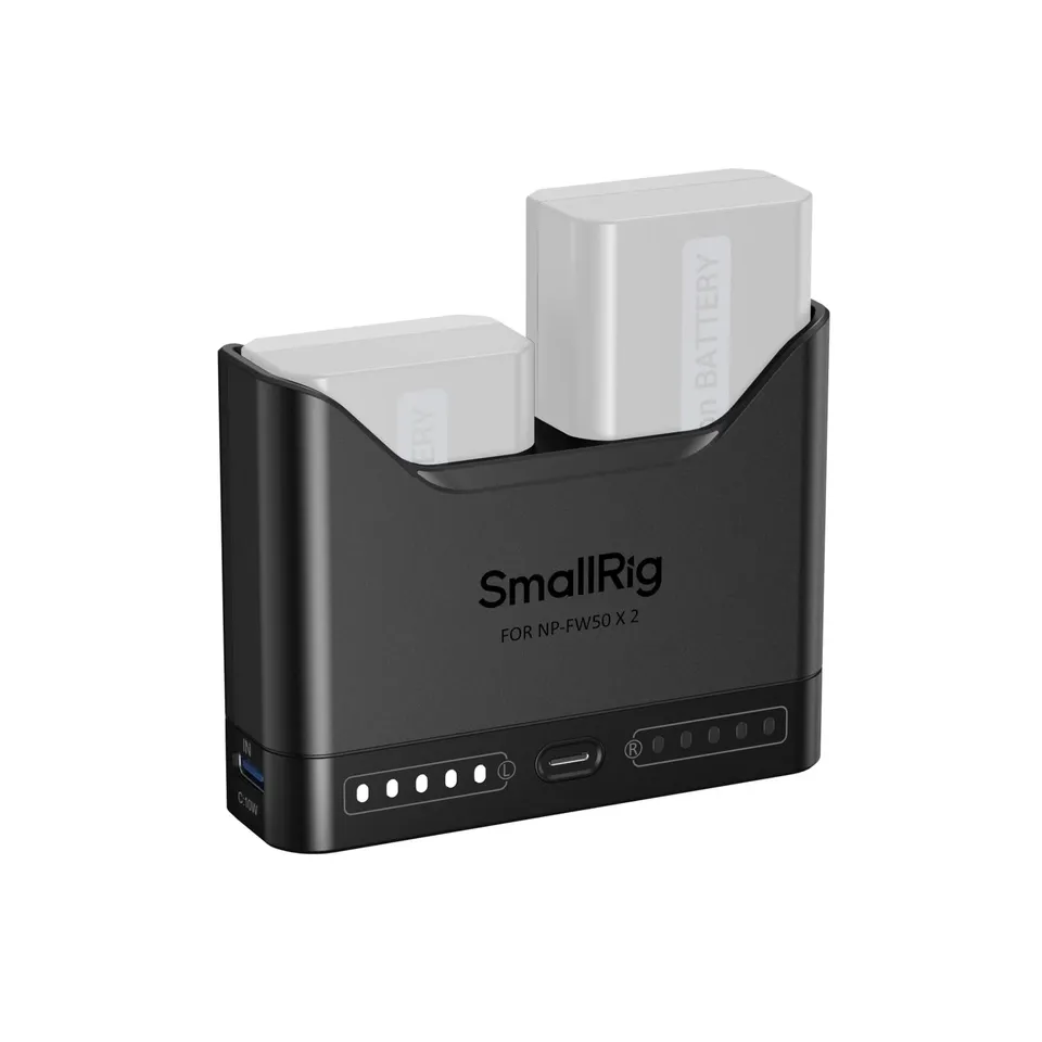 smallrig-np-fw50-akkuladeger-t-5493-dual-slot-usb-c-ladeger-t-f-r-sony image 1