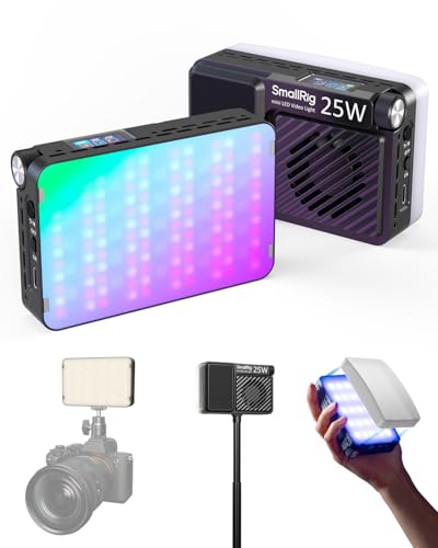 smallrig-rm-25c-mini-led-rgb-videoleuchte-5357-25w-2500k-10000k-mit-akku-und-mag image 8